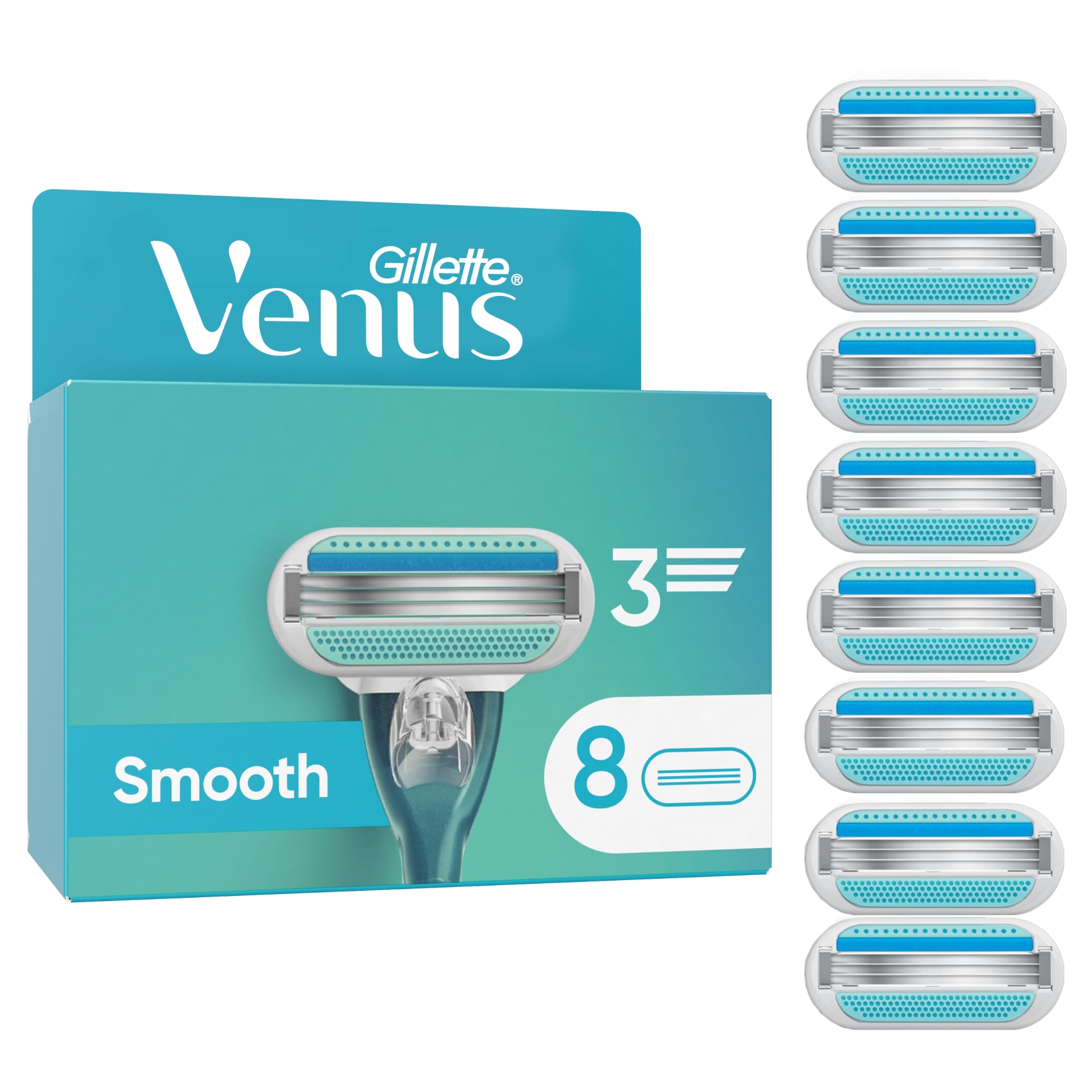 Gillette Venus Smooth Blades 8 pack