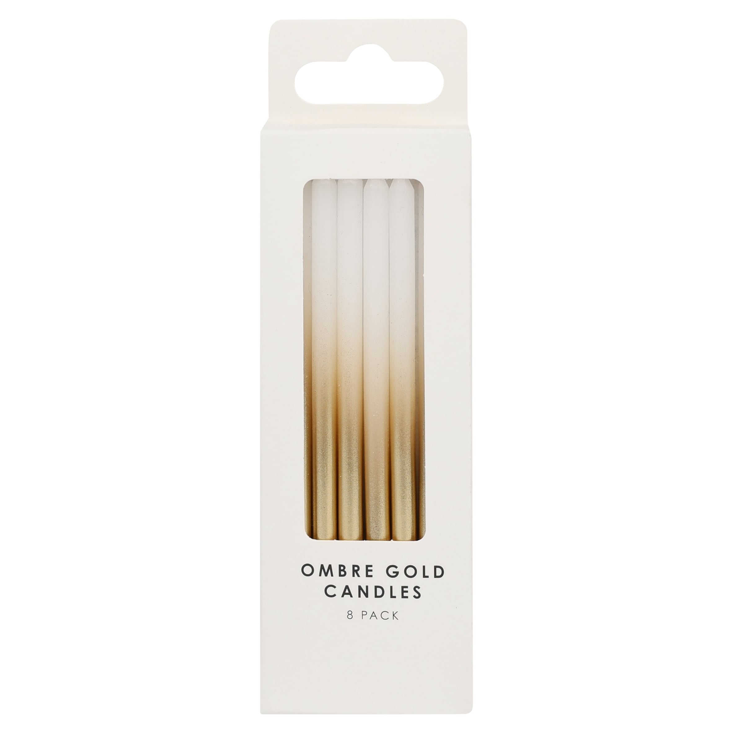 Table Fun Ombre Gold Candles