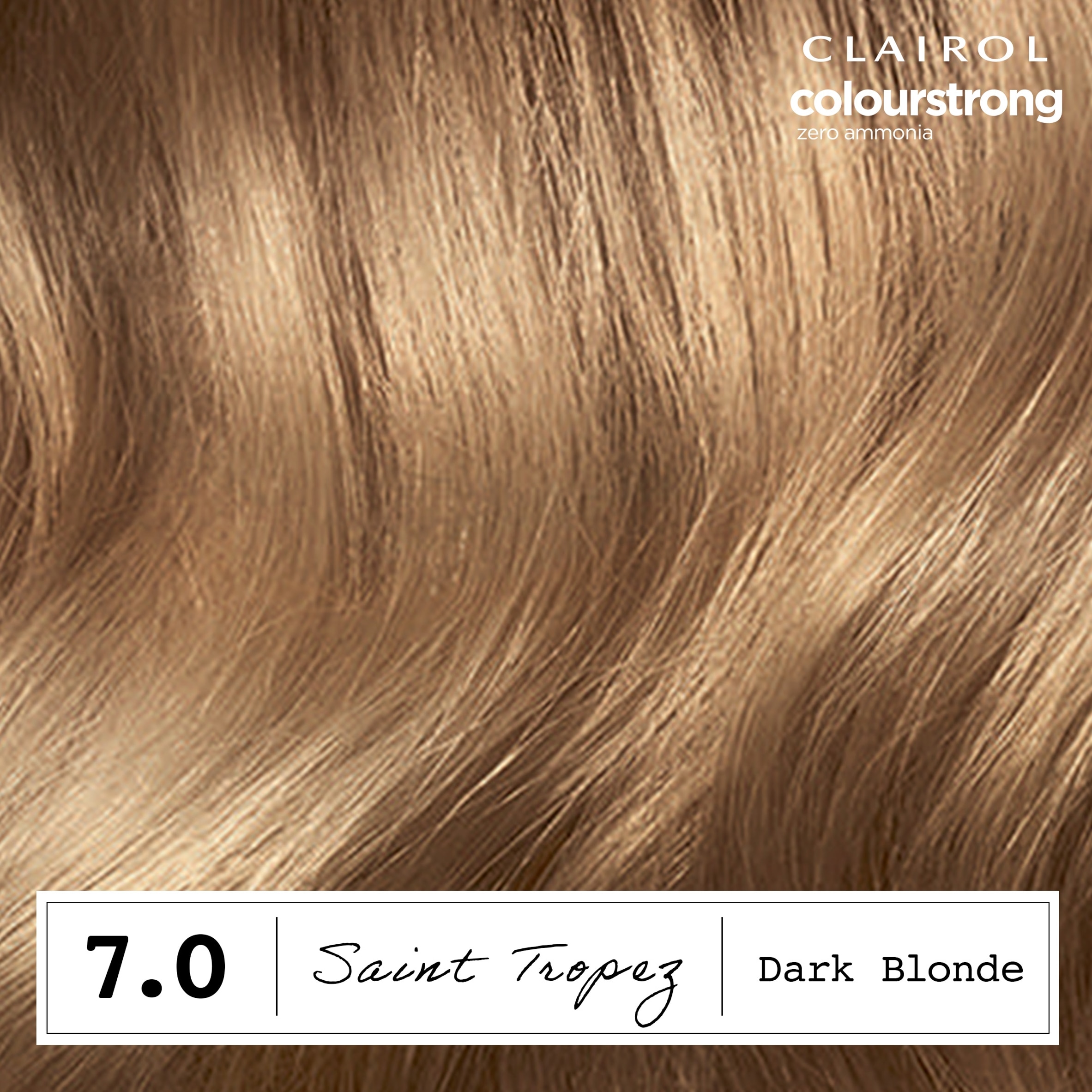 CLAIROL COLOUR STRONG PERMANENT HAIR DYE - 7.0 DARK BLONDE thumbnail 4
