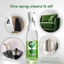 Cif Infinite Clean All in One: Clean Lime and Lemongrass Spray 590ml thumbnail 2