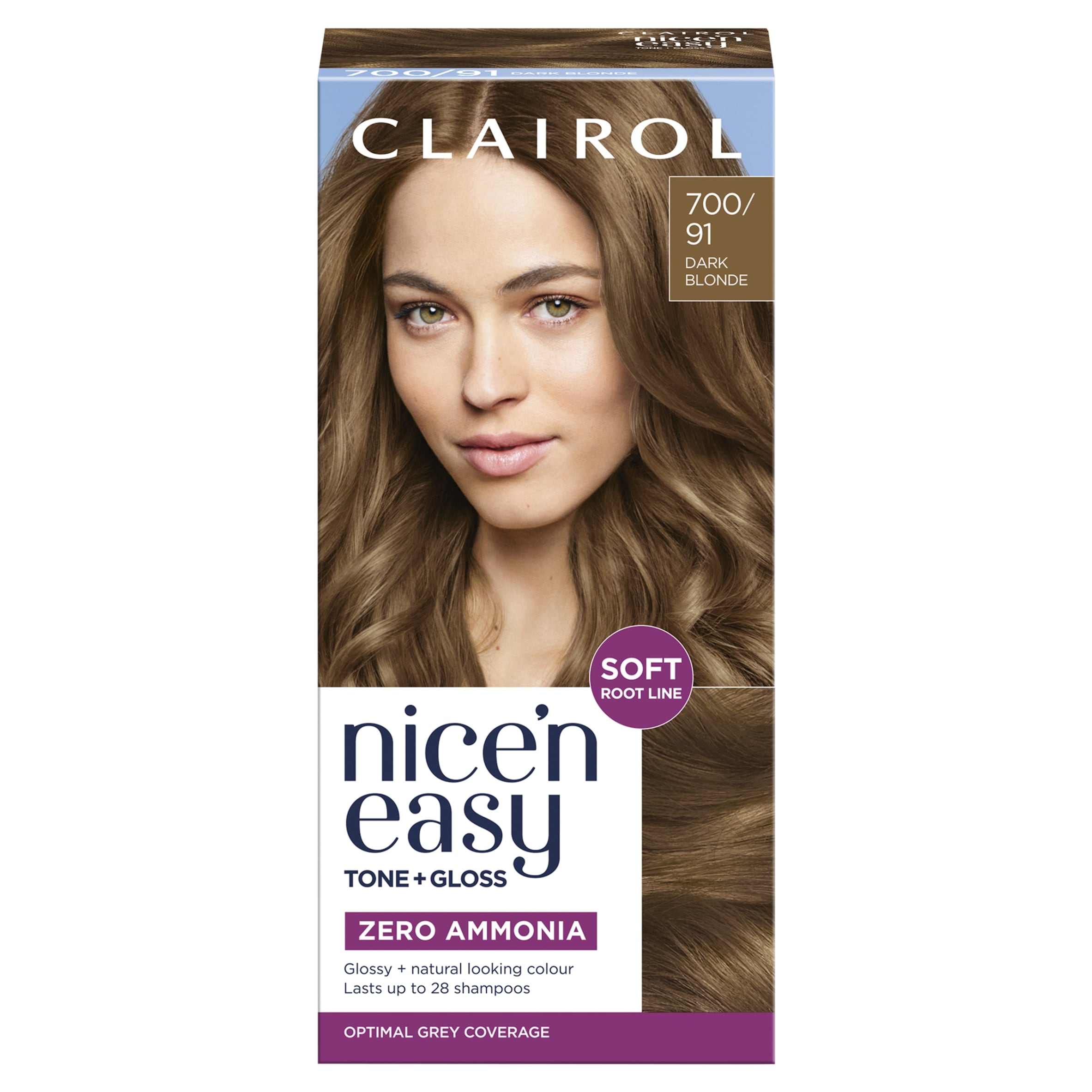Clairol Nice'n Easy Tone+Gloss 700/91 Dark Blonde