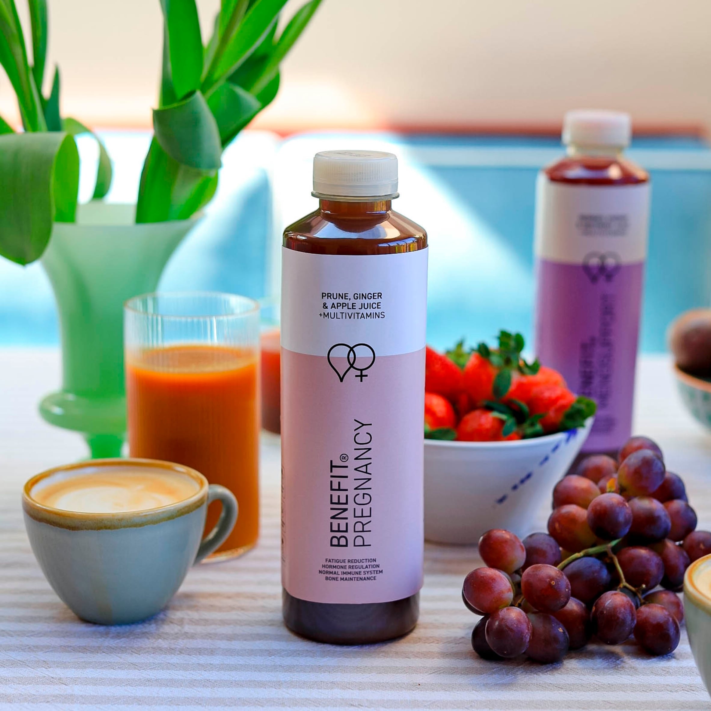 BENEFIT PREGNANCY PRUNE,GINGER & APPLE JUICE + MULTIVITAMINS 750ML. thumbnail 3