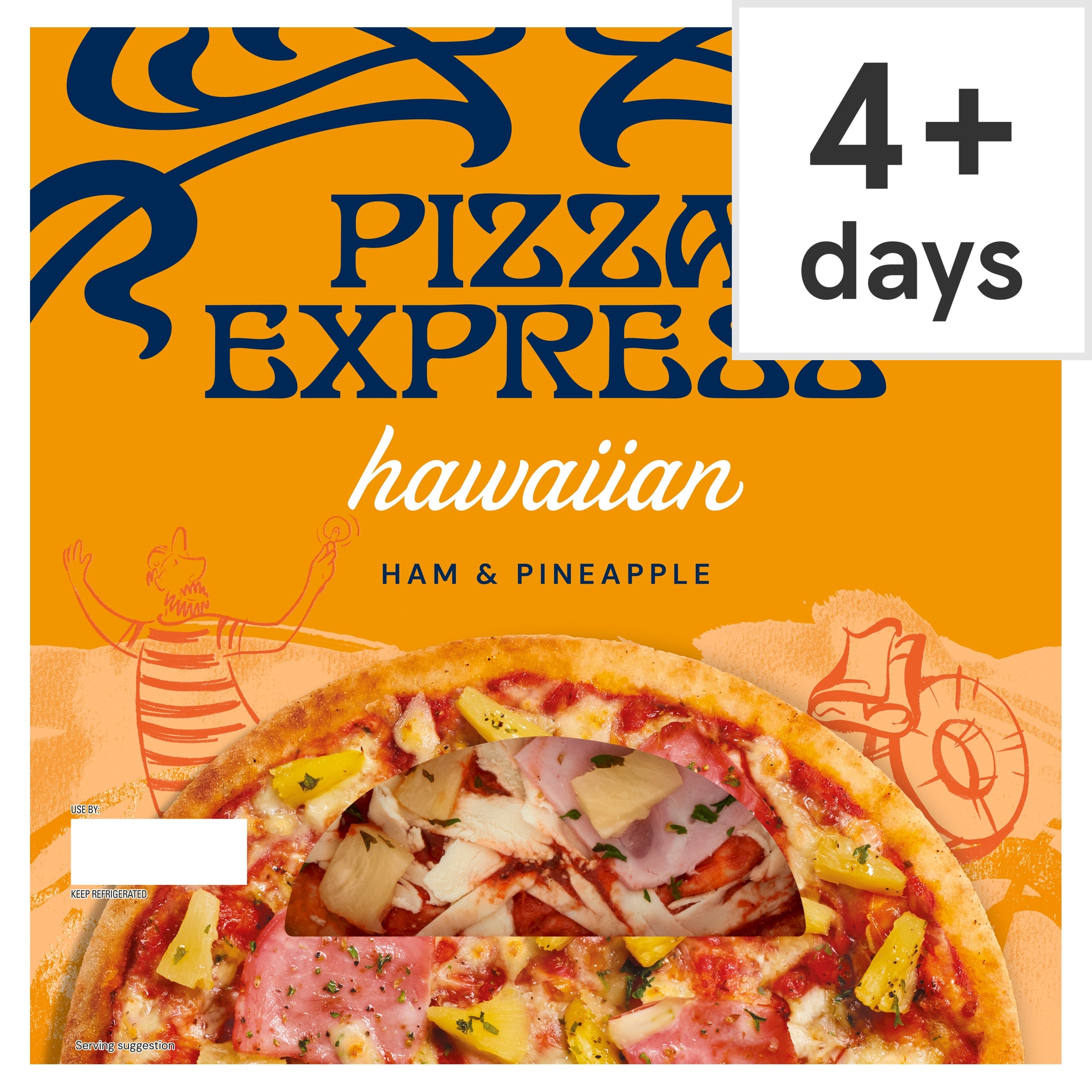 Pizza Express Hawaiian Ham & Pineapple Pizza 267g