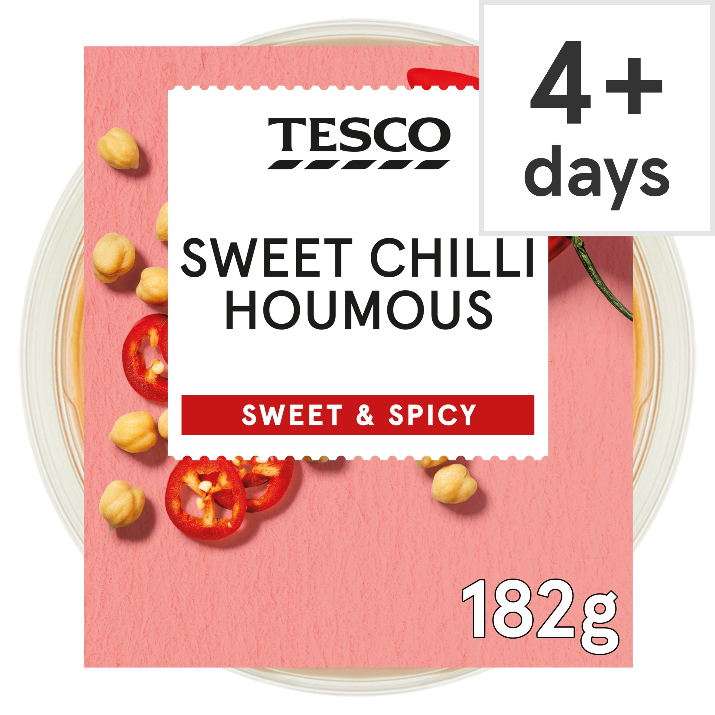 Tesco Sweet Chilli Houmous 182g 