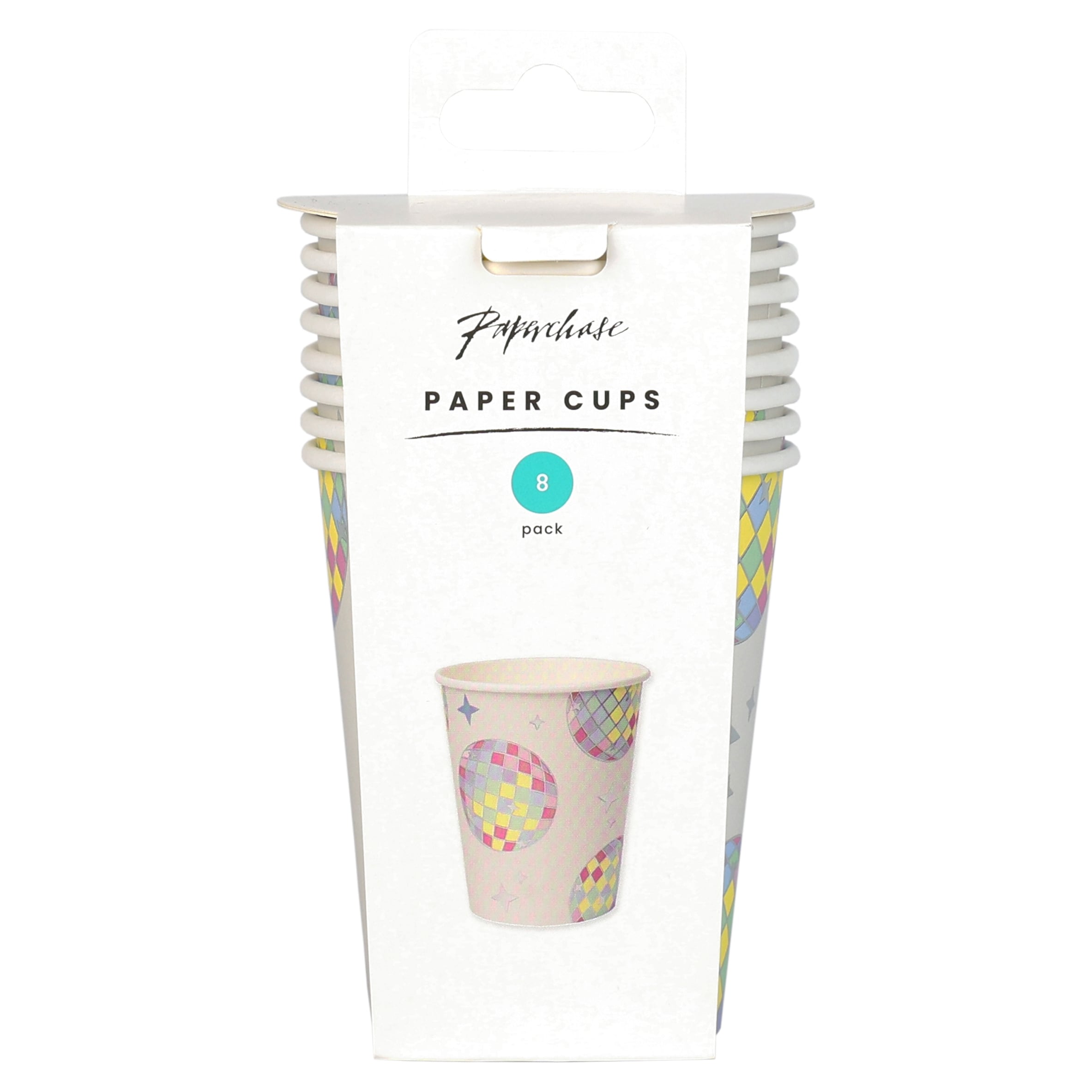 Paperchase Disco Ball Cup 8 Pack
