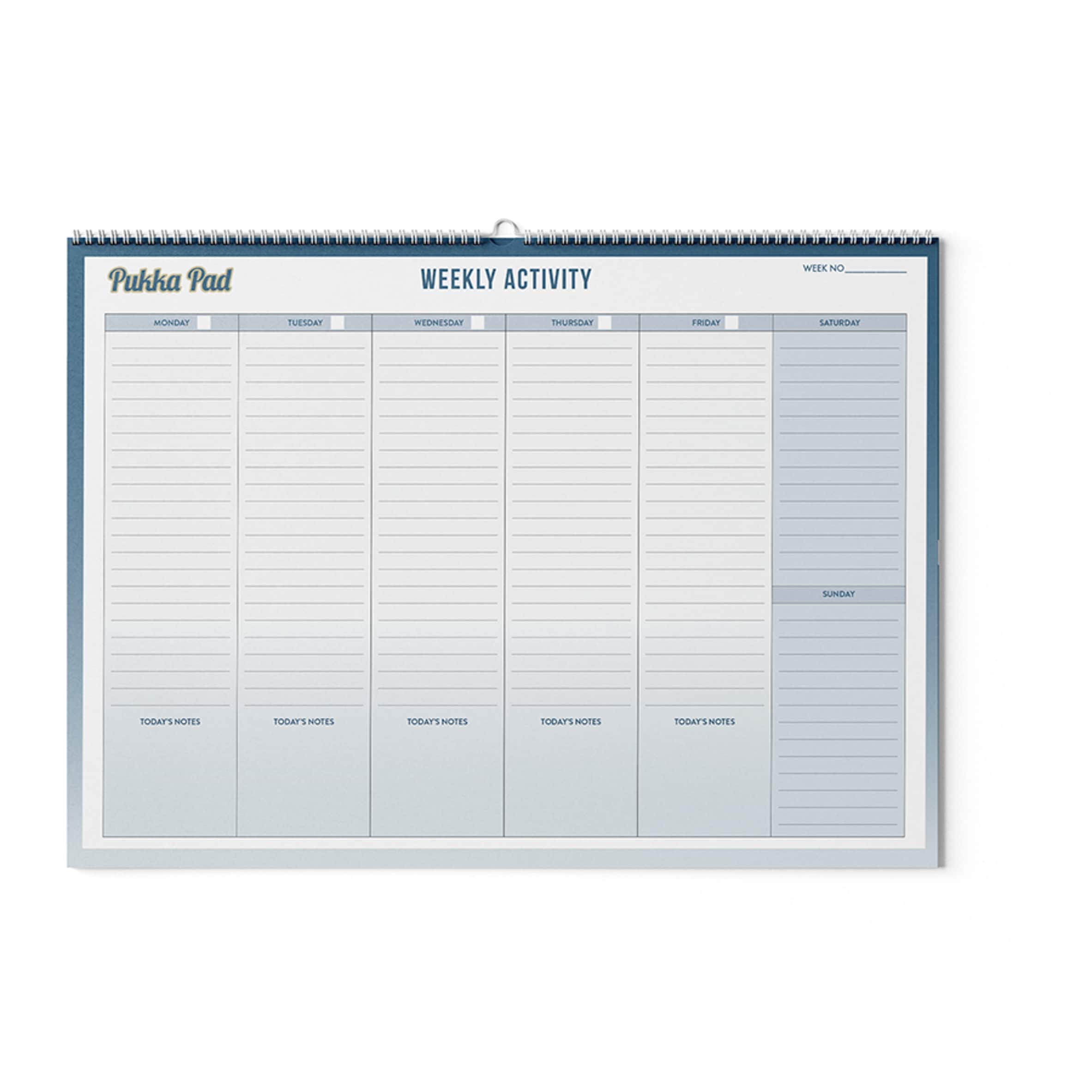 Pukka Pad Ombre A3 Weekly Activity Planner
