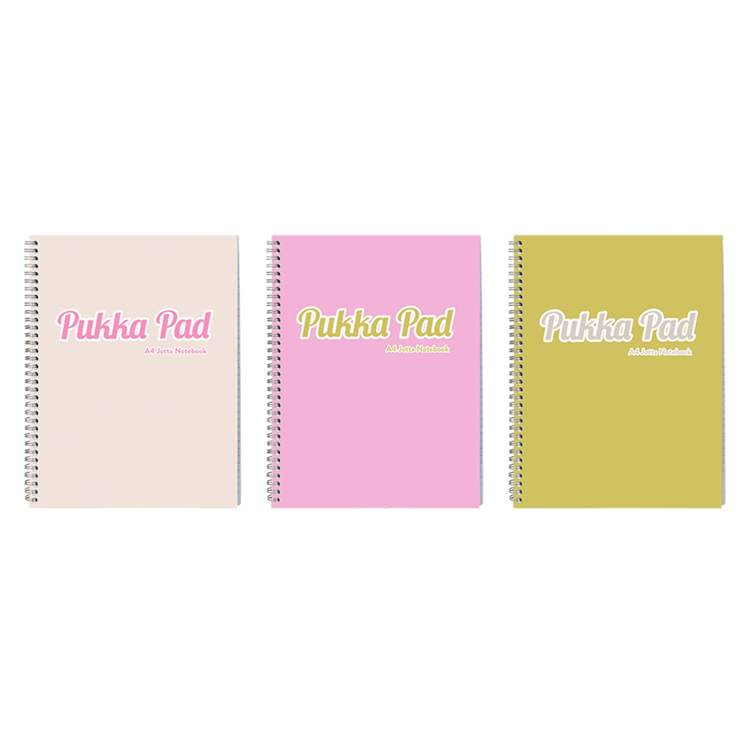 Pukka Stationery Pistachio A4 Jotta Notebook - Assorted