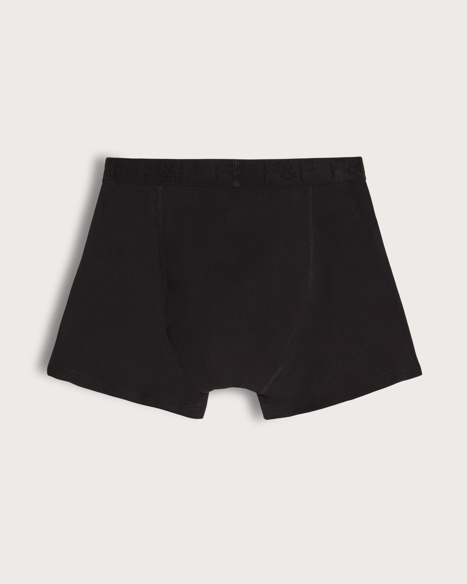 F&F 10-Pack Cotton Rich Logo Waistband Trunks  in Black thumbnail 2