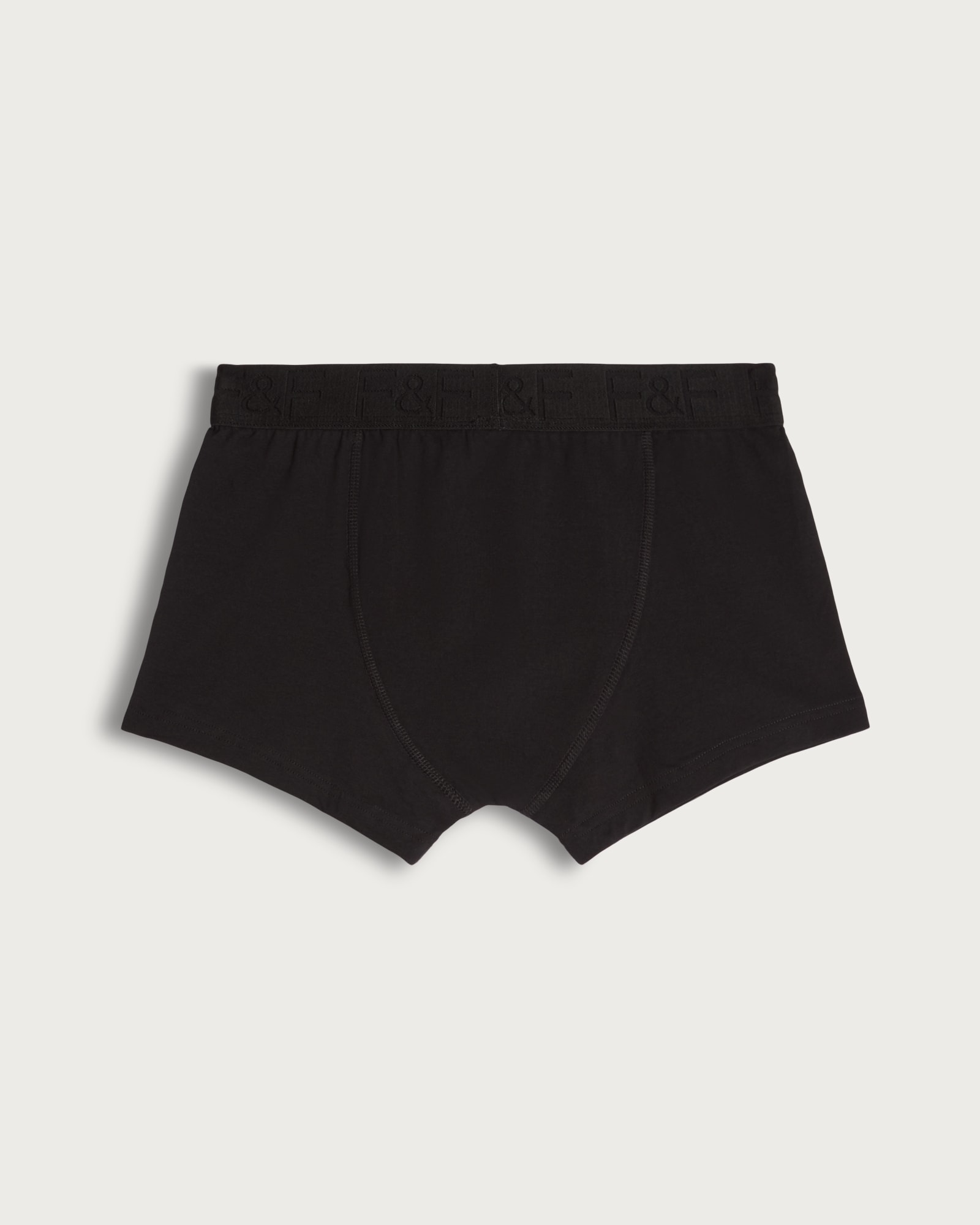 F&F 10-Pack Cotton Rich Logo Waistband Hipsters in Black thumbnail 2
