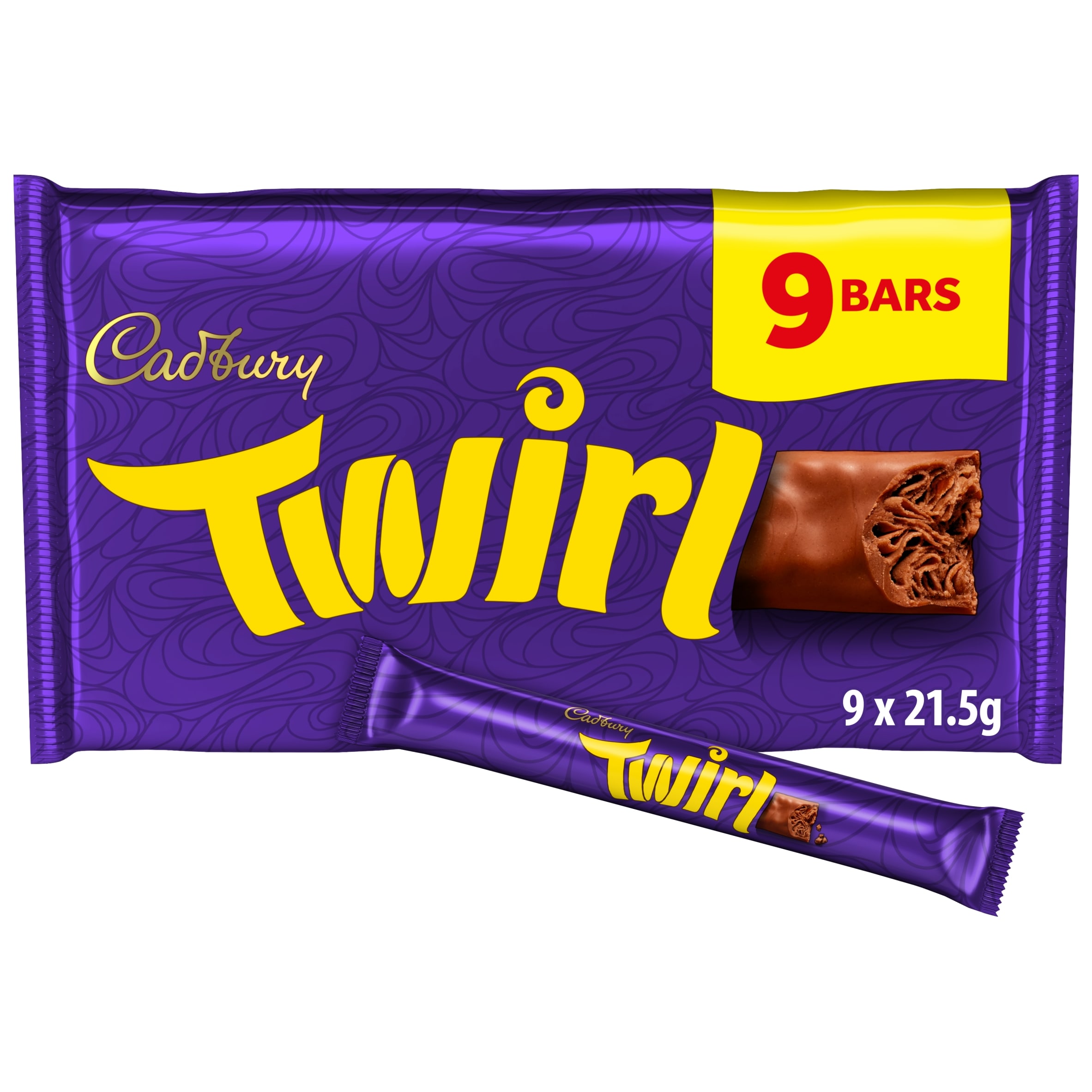 Cadbury Twirl Chocolate Bar Multipack