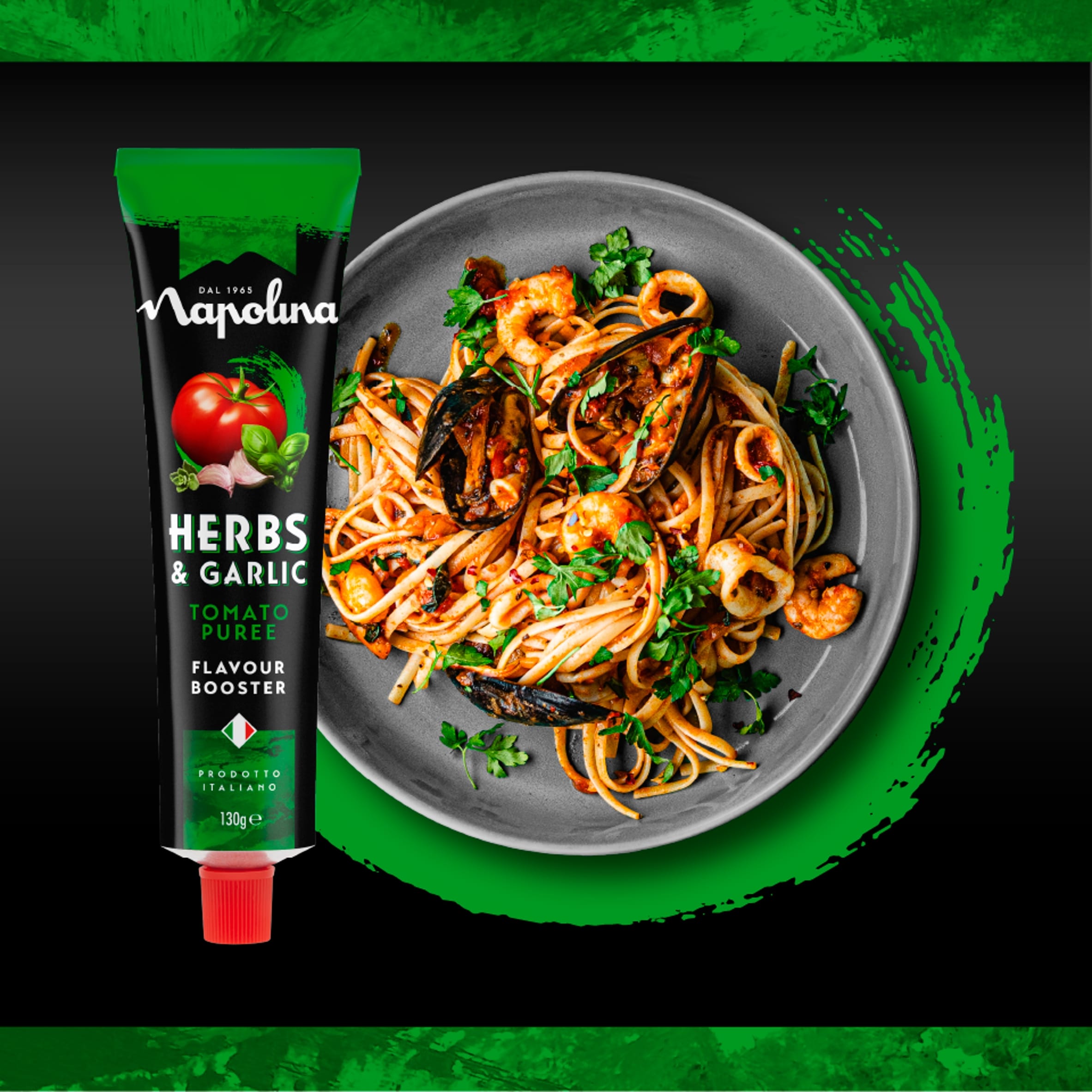 Napolina Herbs & Garlic Booster 130G thumbnail 4