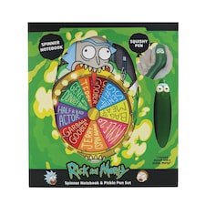 Rick & Morty Notebook & Pickle Pen Christmas Gift Set