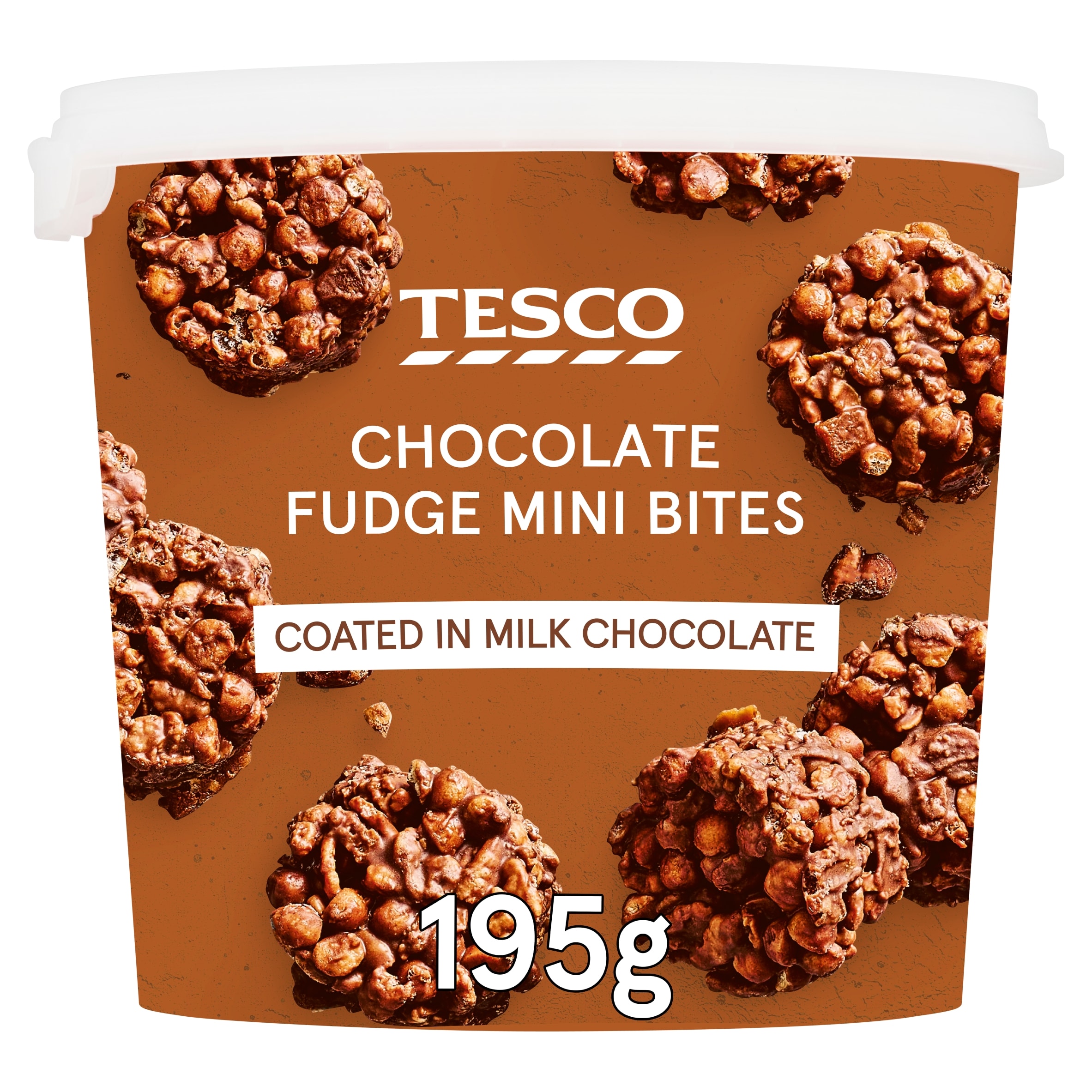 Tesco Chocolate Fudge Mini Bites 196g