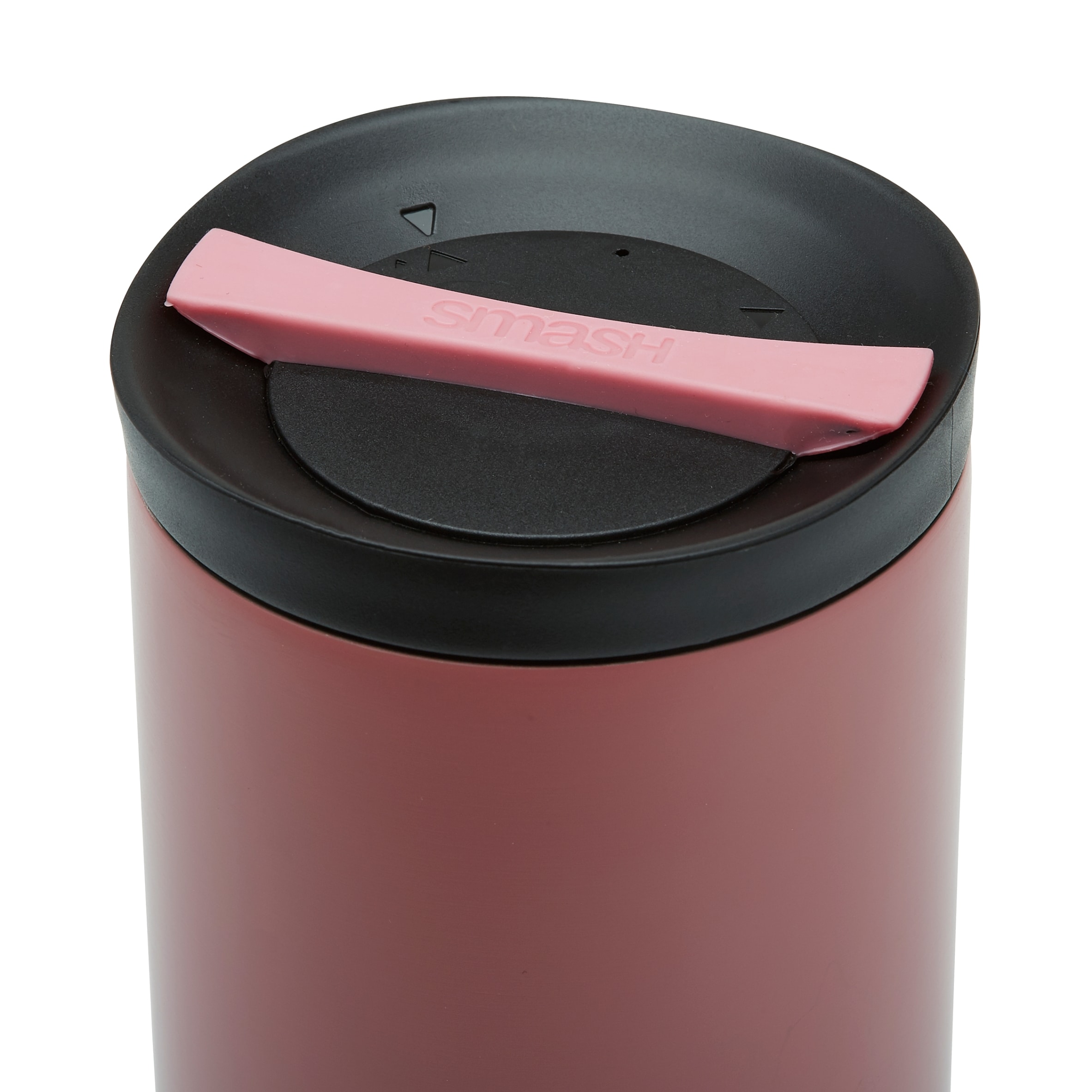 Smash Dusky Pink Twist and Lock Coffee Cup 350ml thumbnail 2