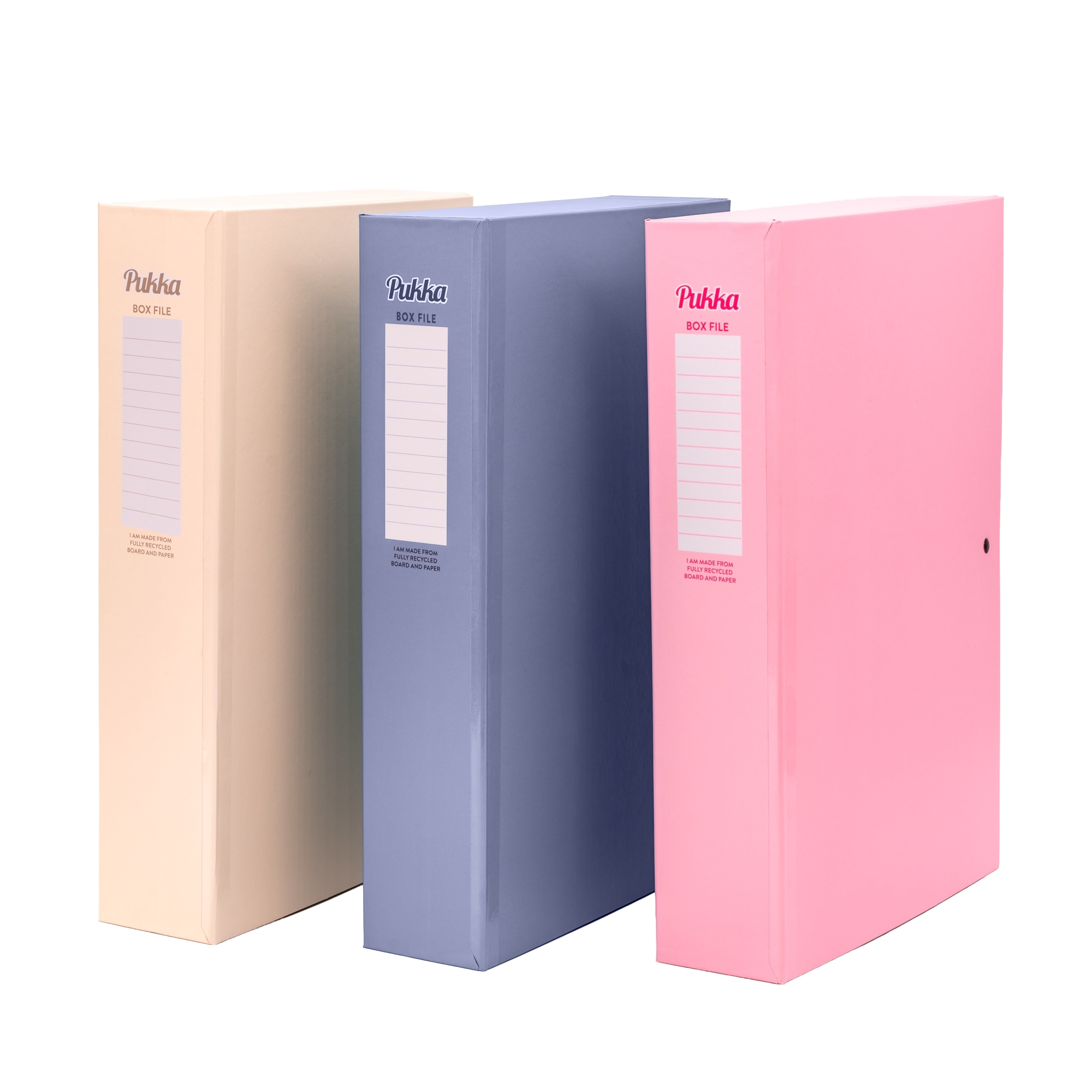 Pukka Pistachio Box File - Assorted