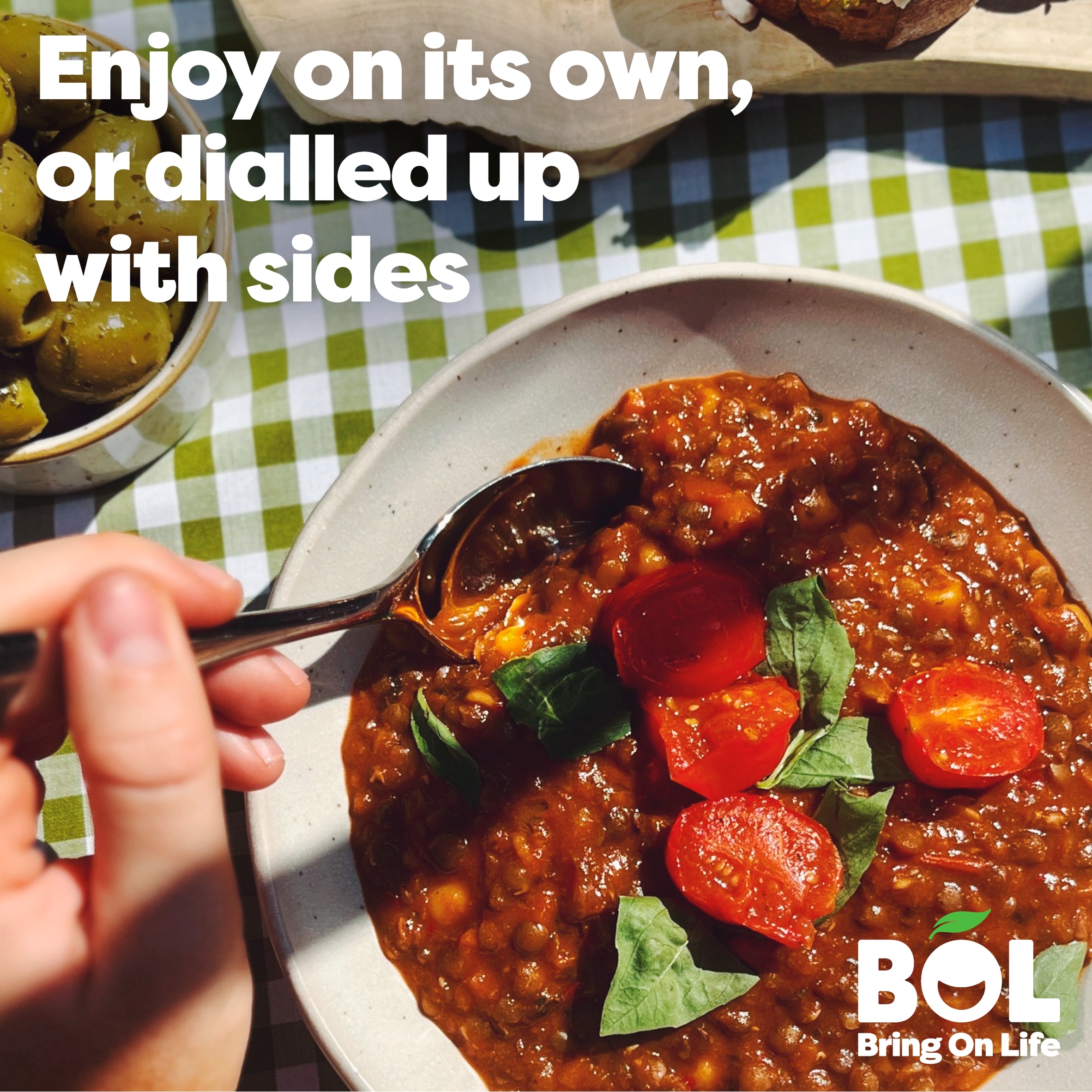 BOL Italian Lentil Bolognese Power Pot 450g thumbnail 5