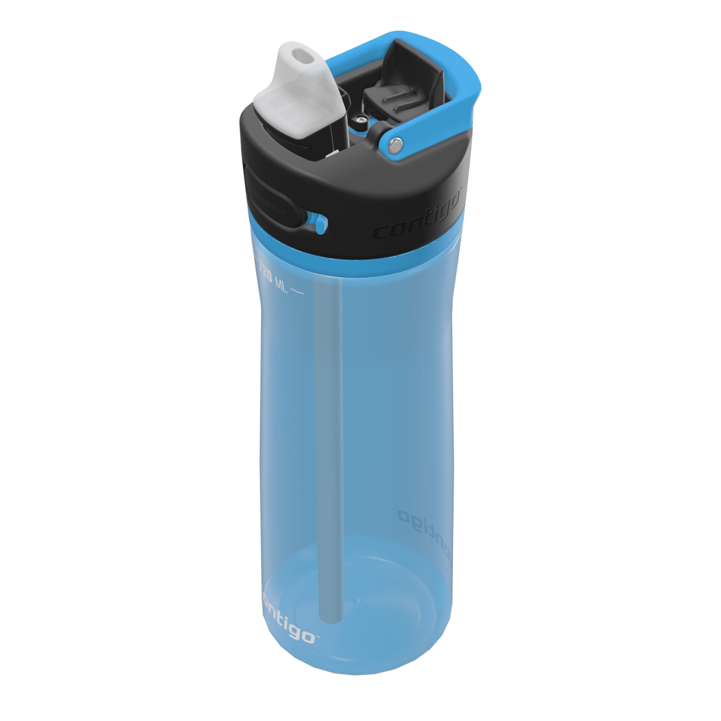 Contigo Ashland Lite 2.0 Blue Poppy Water Bottle 720ml thumbnail 2