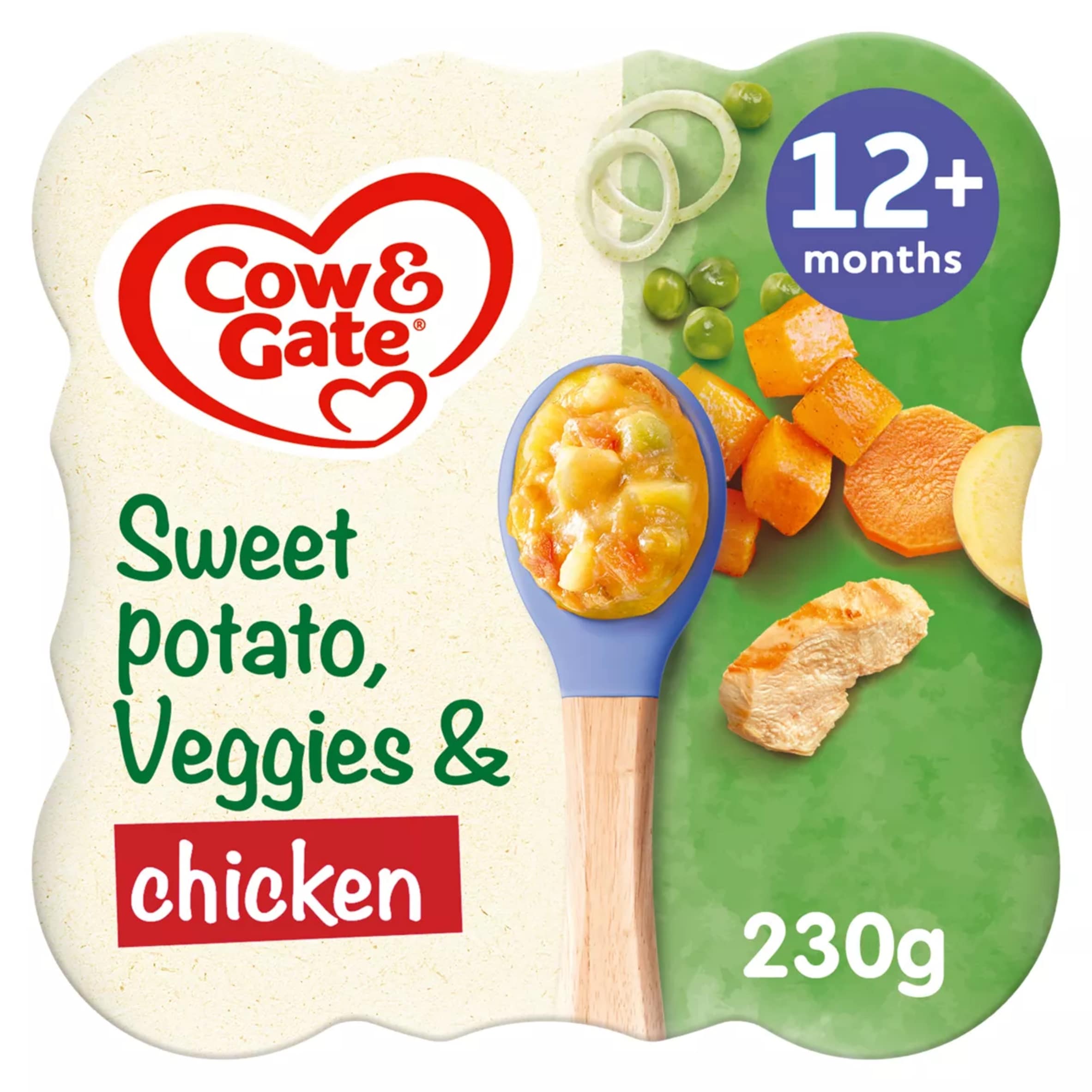 Cow & Gate Sweet Potato Vegetable & Chicken Baby Food Meal 12+ Months
