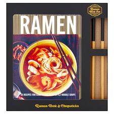 Ramen Cookbook & Chopsticks Christmas Gift Set