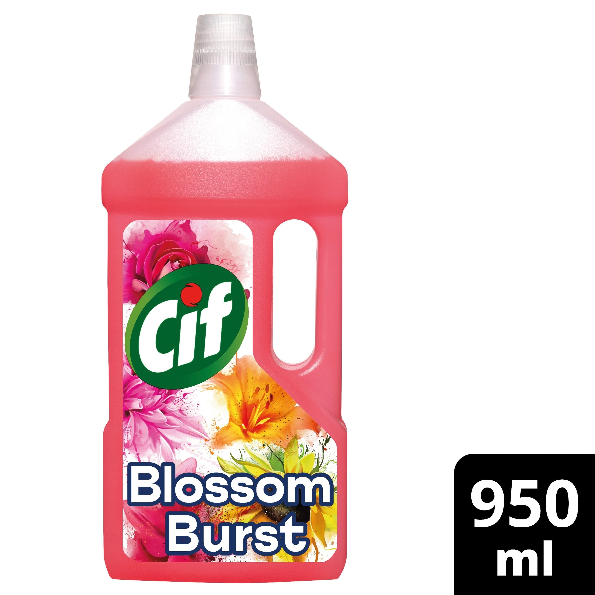 Cif Floor Cleaner Liquid Blossom Burst Limited Edition 950ml