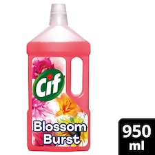 Cif Floor Cleaner Liquid Blossom Burst Limited Edition 950ml