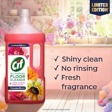 Cif Floor Cleaner Liquid Blossom Burst Limited Edition 950ml thumbnail 2