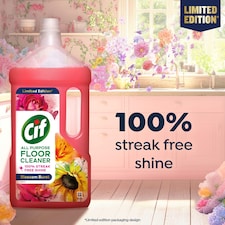 Cif Floor Cleaner Liquid Blossom Burst Limited Edition 950ml thumbnail 4