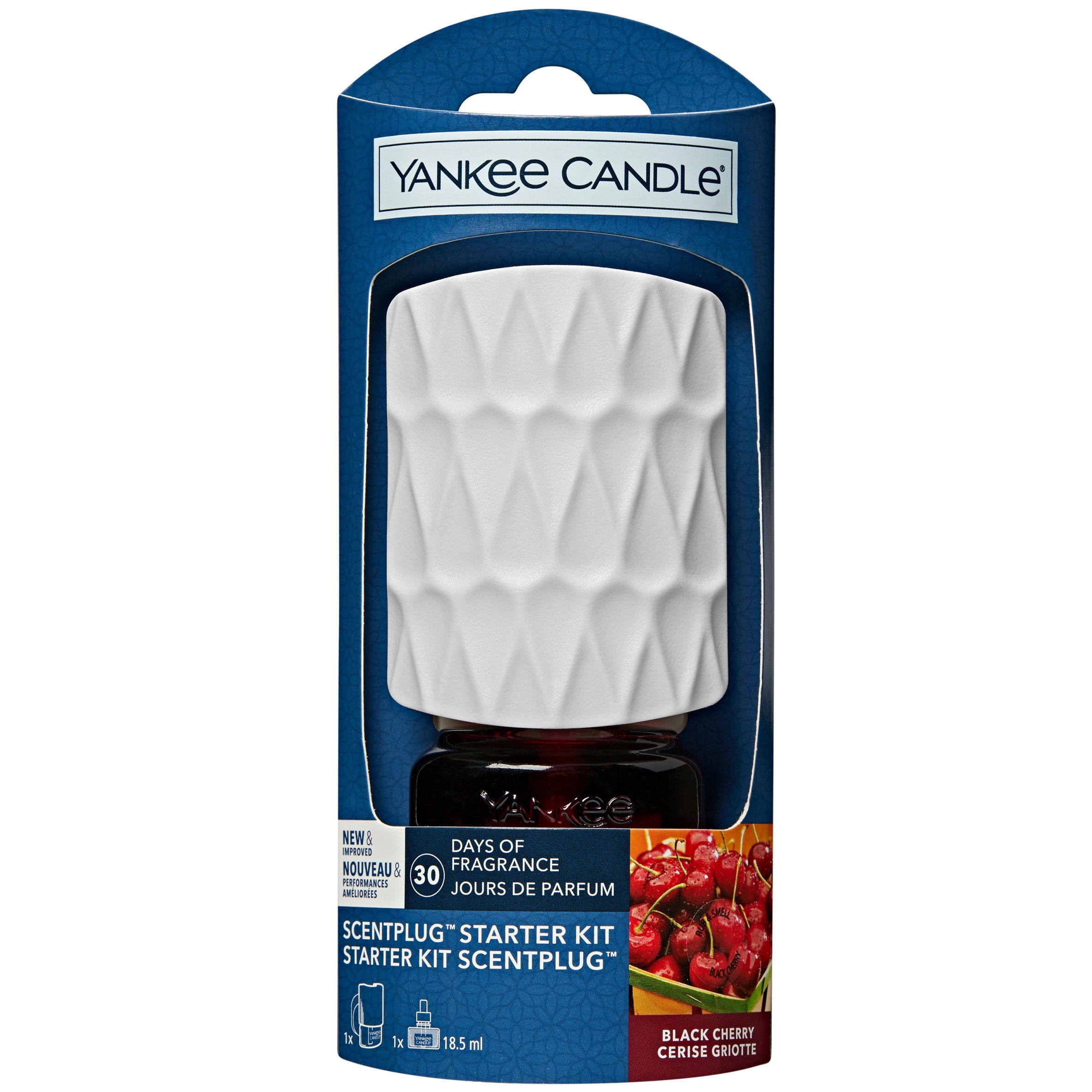 Yankee Classic Black Cherry Scent Plug Starter Kit