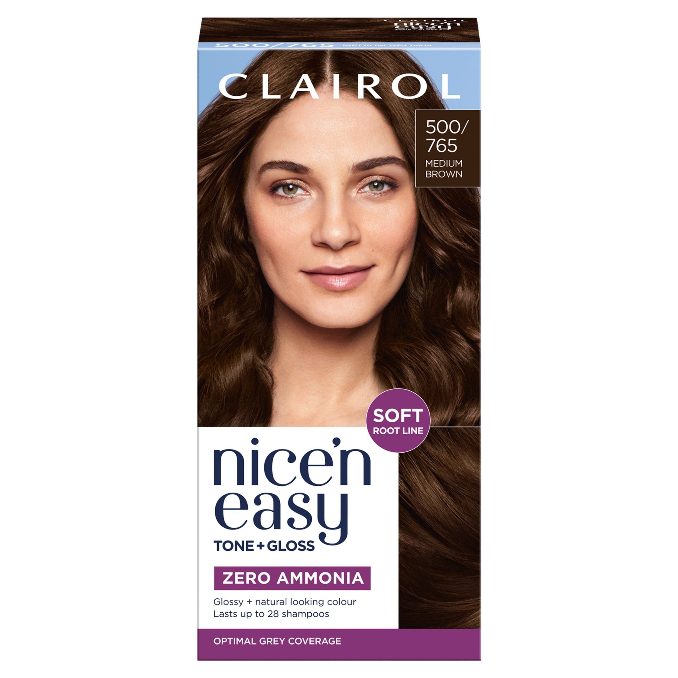 Clairol Nice'n Easy Tone + Gloss 500/765 Medium Brown