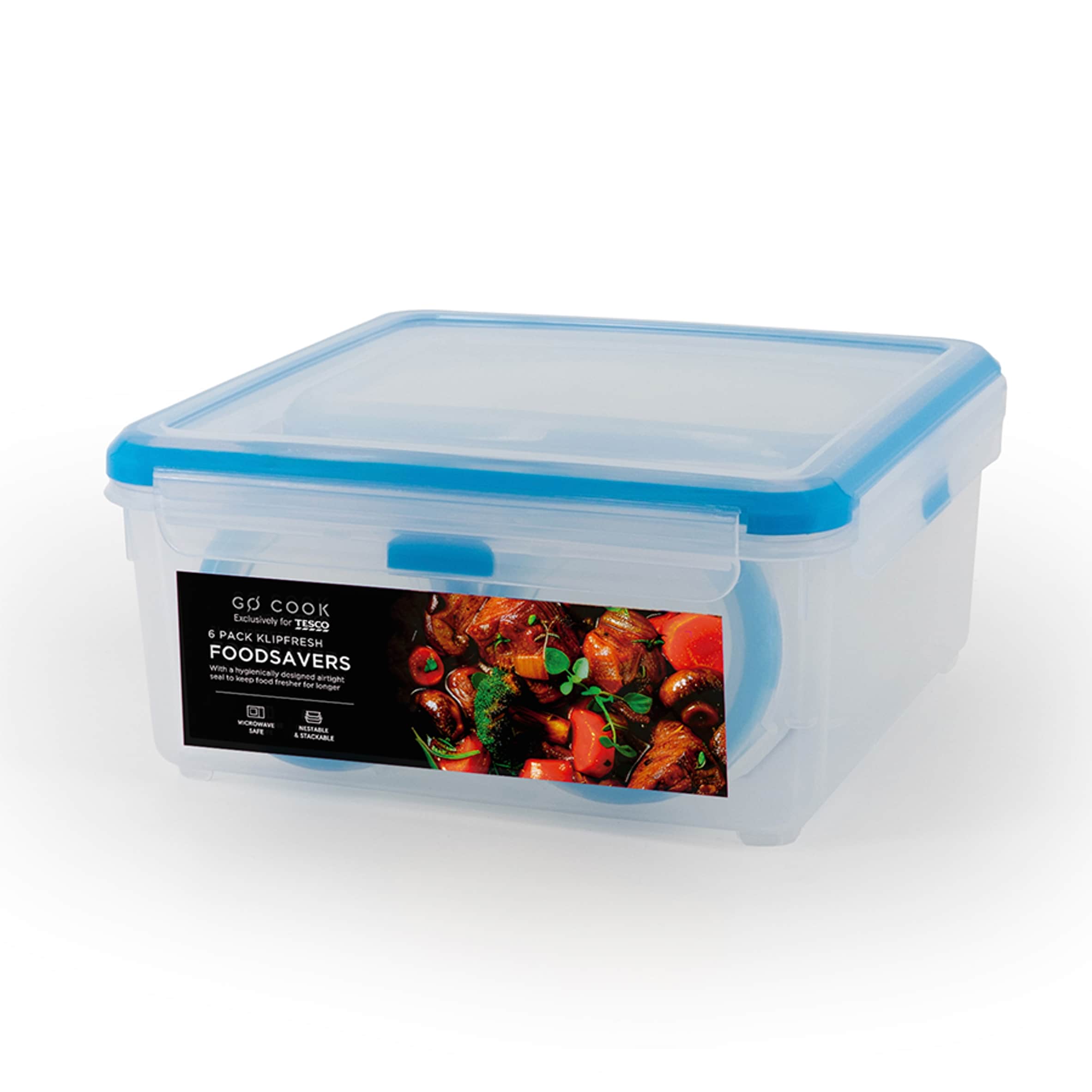 Go Cook Klipfresh Food Storage 6 Pack