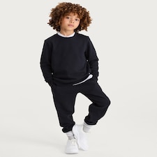 F&F School Unisex 2-Pack Cotton Rich School Sweatshirts in Navy thumbnail 2