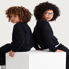 F&F School Unisex 2-Pack Cotton Rich School Sweatshirts in Navy thumbnail 3