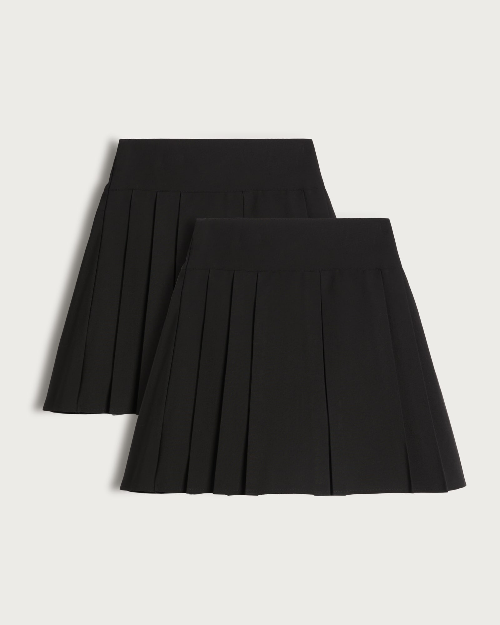 F&F School Girls 2-Pack Pleated Kilt Skirts  in Black thumbnail 4