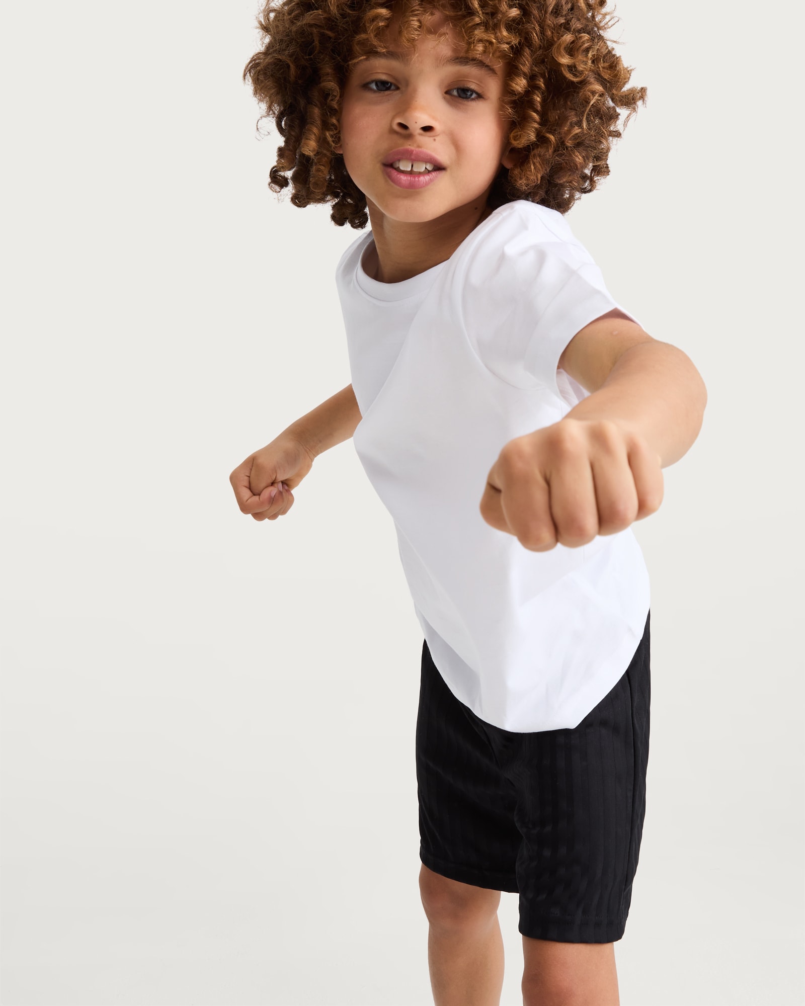 F&F School Unisex 2-Pack Sports Shorts in Black thumbnail 2