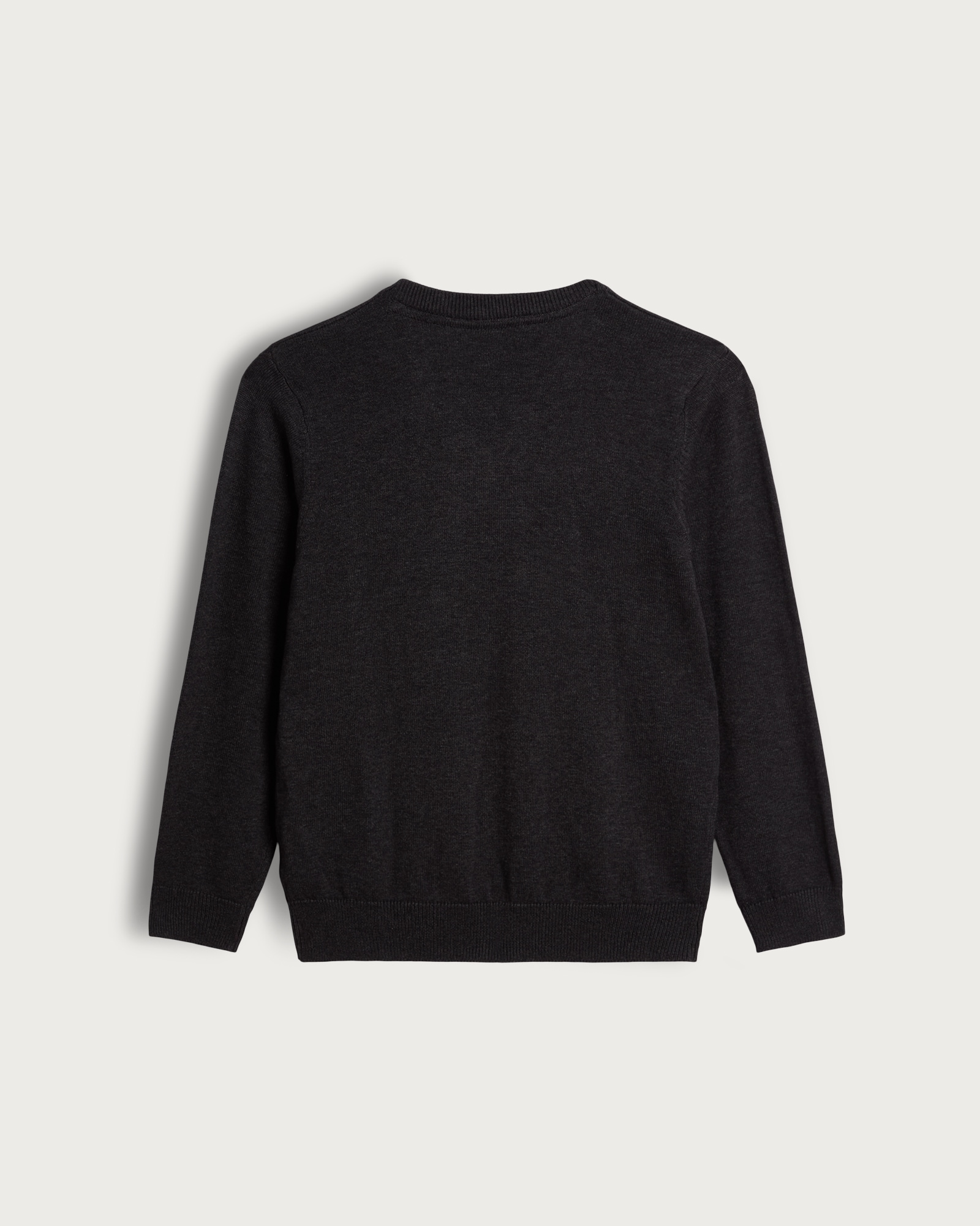 F&F School Unisex 2-Pack Pure Cotton V Neck Jumpers in Grey thumbnail 5