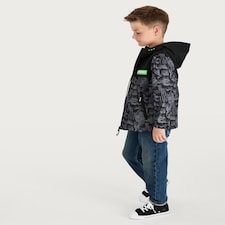 Minecraft Hooded Jacket in Multi Grey thumbnail 3