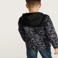 Minecraft Hooded Jacket in Multi Grey thumbnail 4