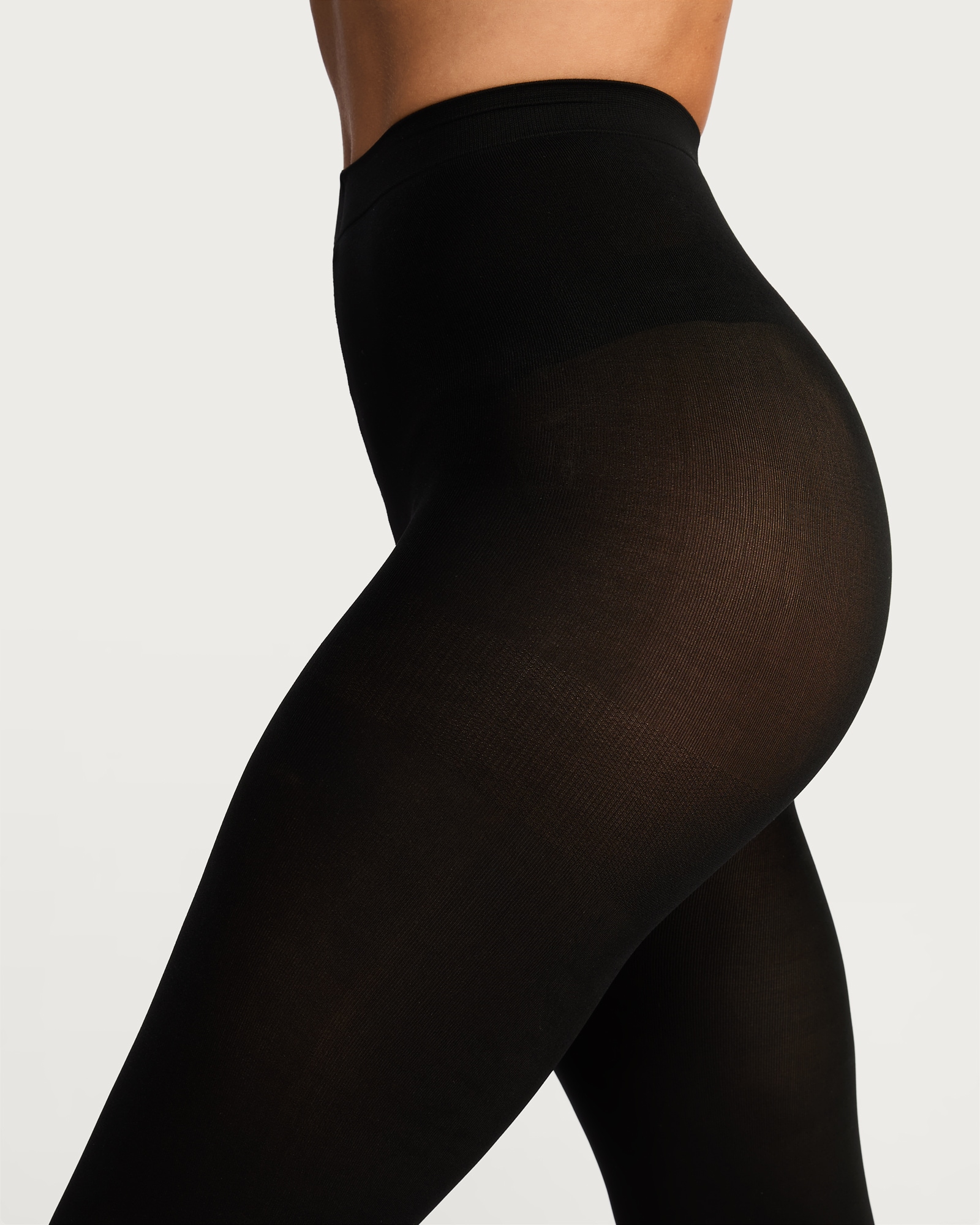 F&F 4-Pack 80 Denier Opaque Tights in Black