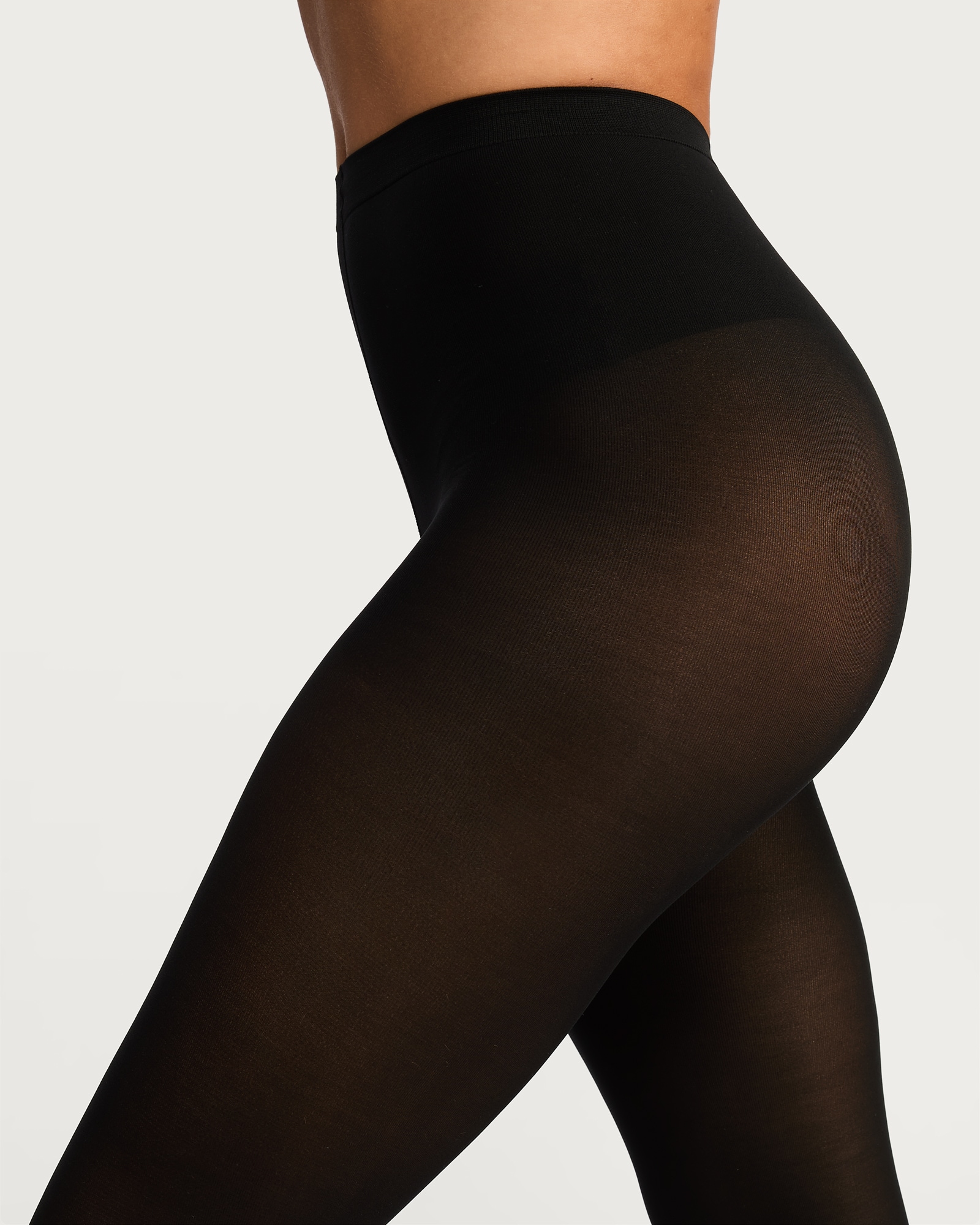 F&F 4-Pack 60 Denier Opaque Tights  in Black thumbnail 2