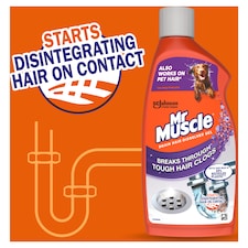 Mr Muscle Drain Hair Dissolver Gel 500ml thumbnail 2
