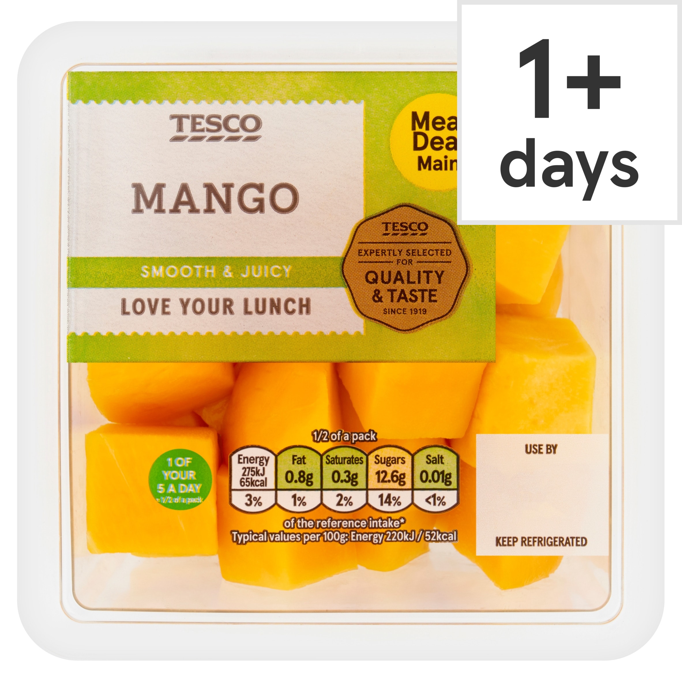 Tesco Mango Chunks 250G (FOS) 