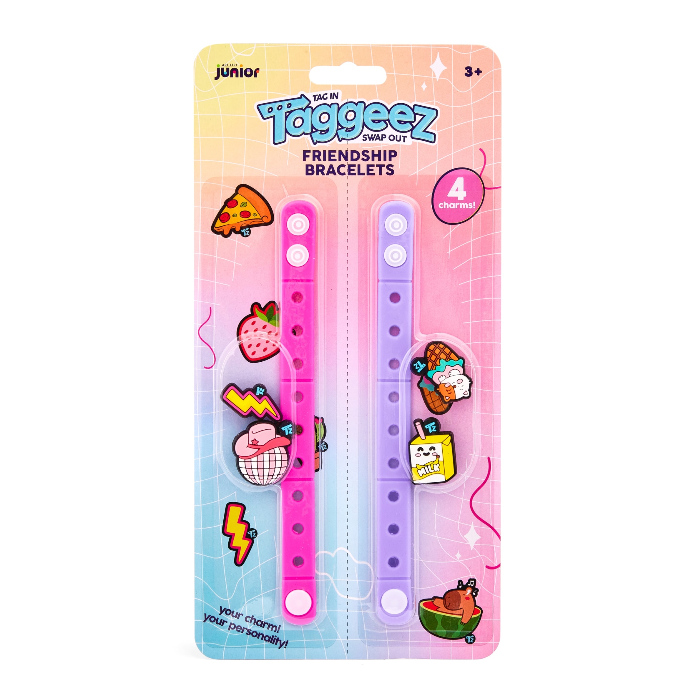 TAGGEEZ FRIENDSHIP BRACELETS X4