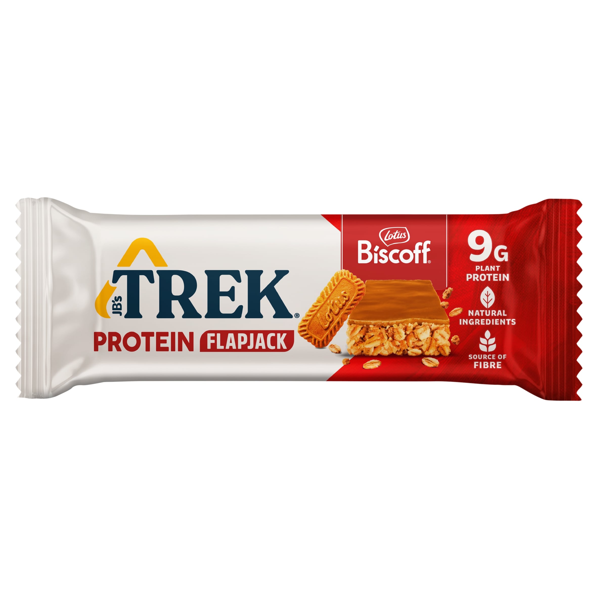 Trek Protein Flapjack with Lotus Biscoff 50g
