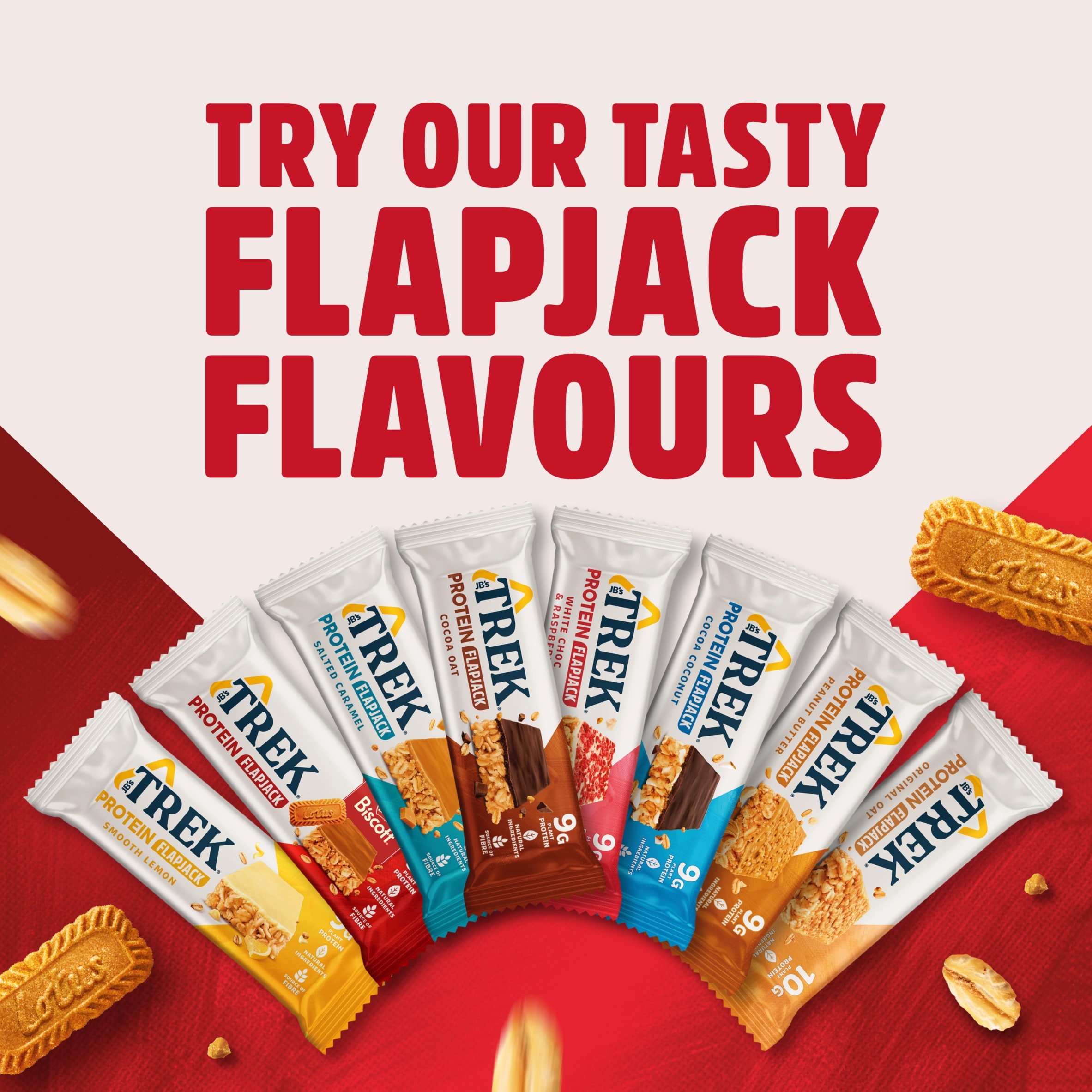 Trek Protein Flapjack with Lotus Biscoff 50g thumbnail 4