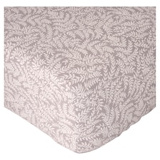 F&F Home Cotton Rich Leaf Fitted Sheet Single