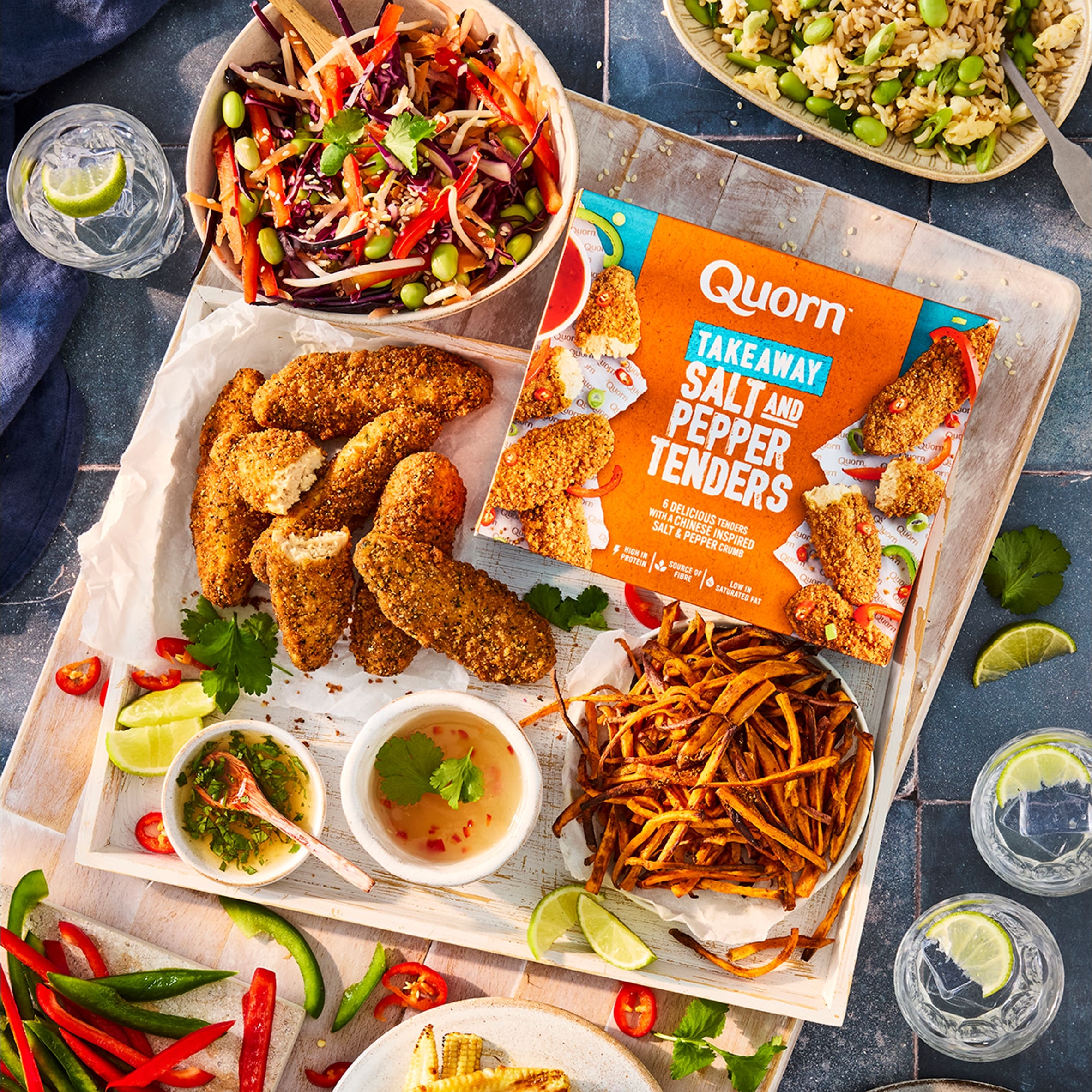 Quorn Salt & Pepper Tenders 240g thumbnail 2