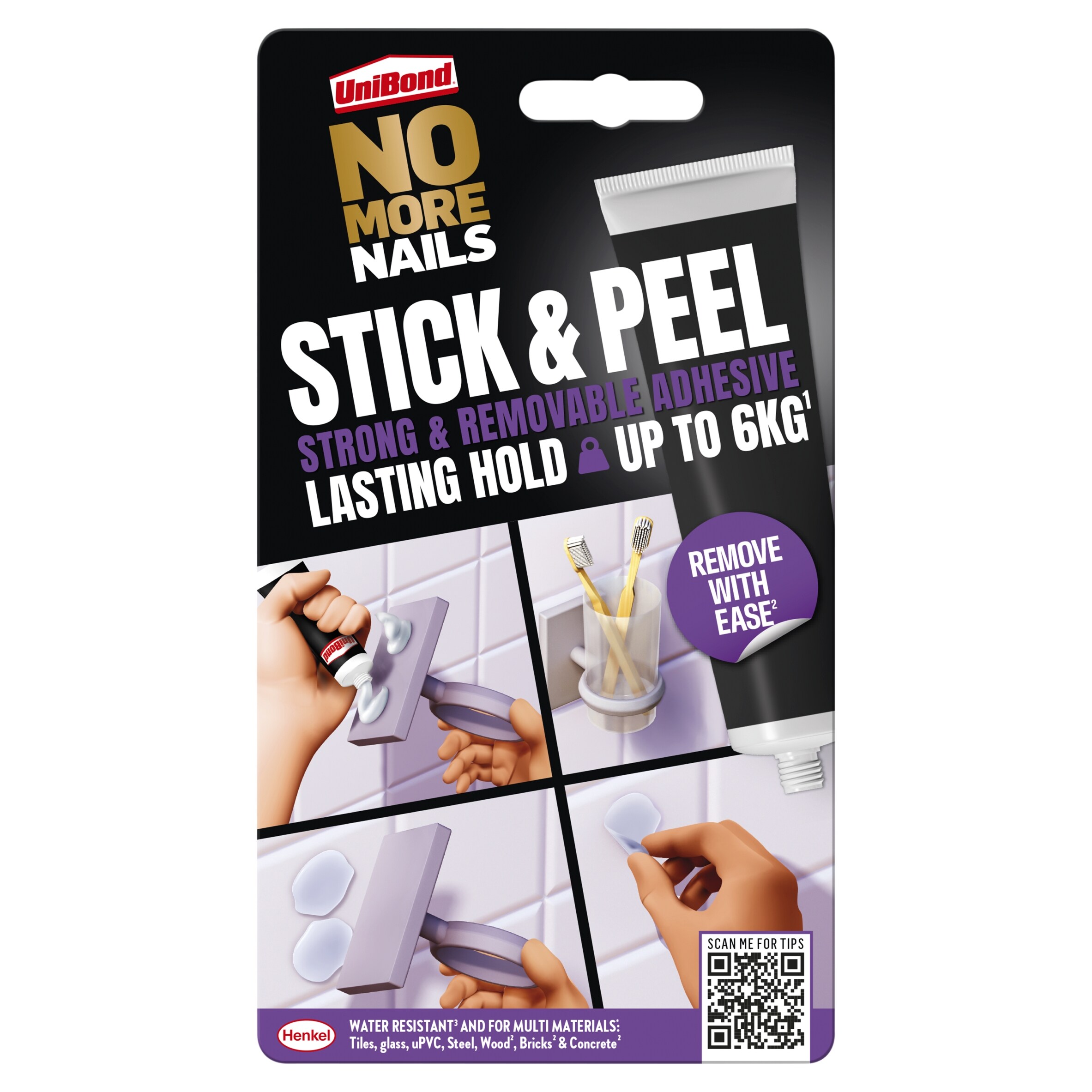 UNIBOND STICK AND PEEL 44G