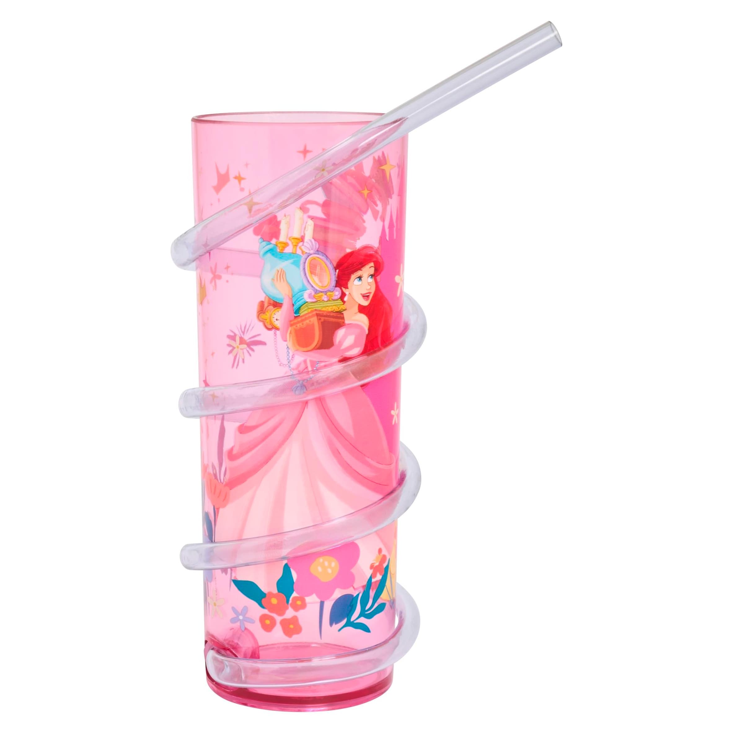 Disney Princess swirly straw