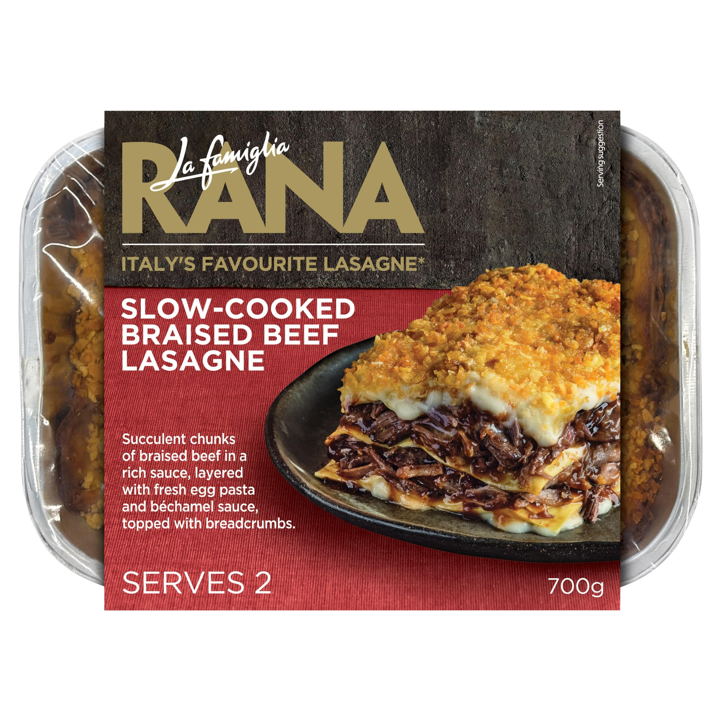 La Famiglia Rana Slow Cooked Braised Beef Lasagne 700g