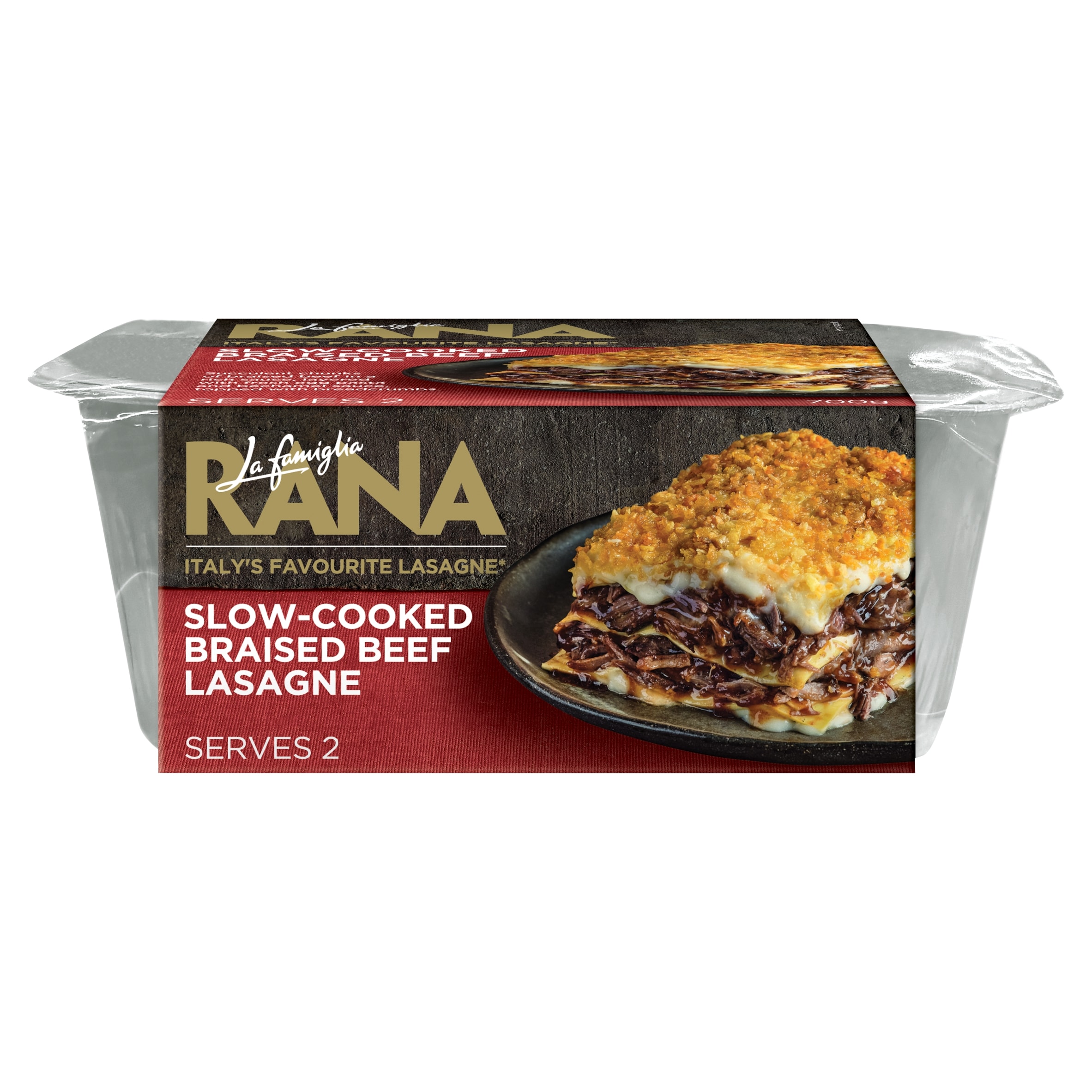 La Famiglia Rana Slow Cooked Braised Beef Lasagne 700g thumbnail 2